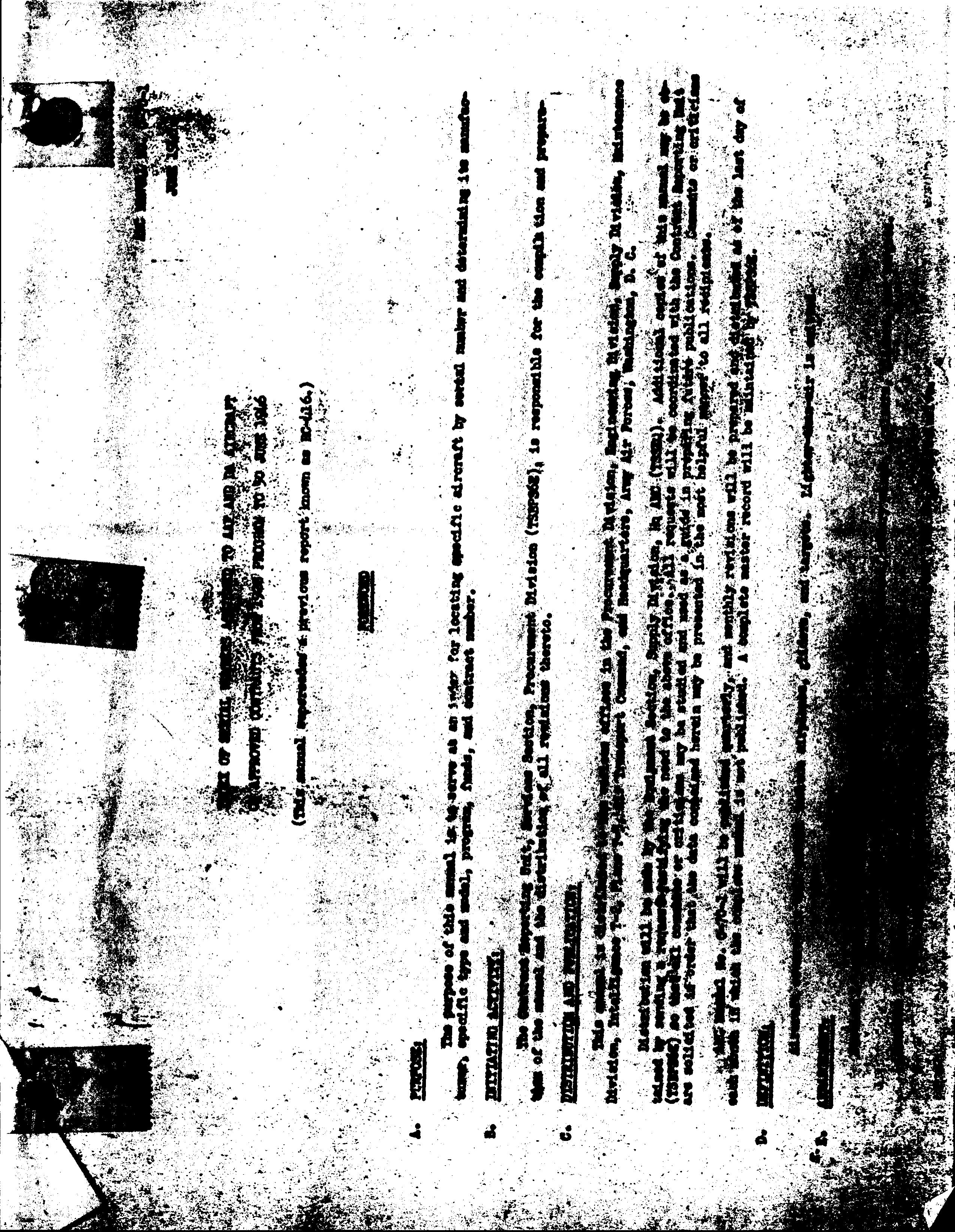 Sample page 1 from AirCorps Library document: AAF Serial Number Index - Approved Contracts from 1926 to June 1946