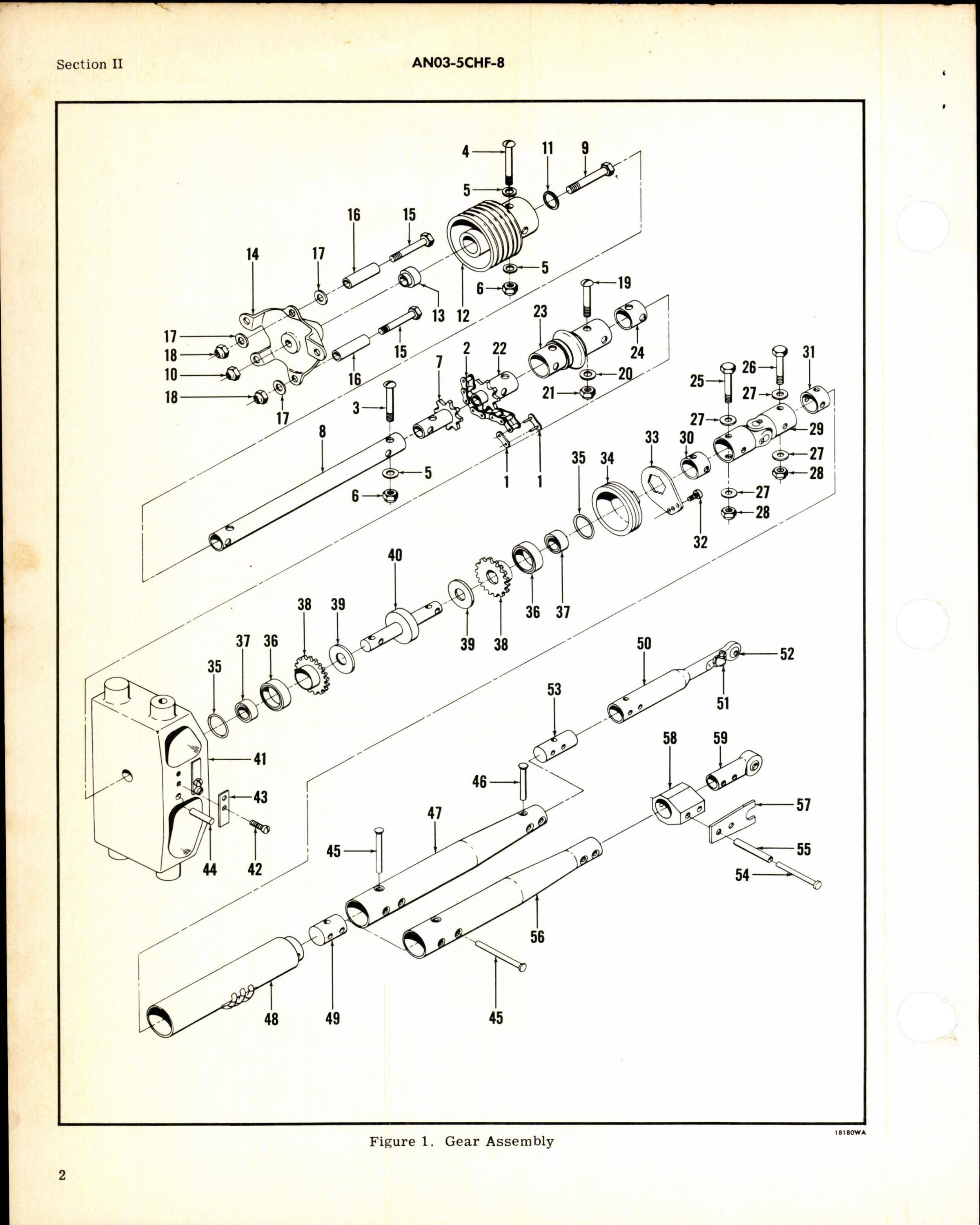 Sample page 4 from AirCorps Library document: Illustrated Parts Breakdown for Actuator Assemblies