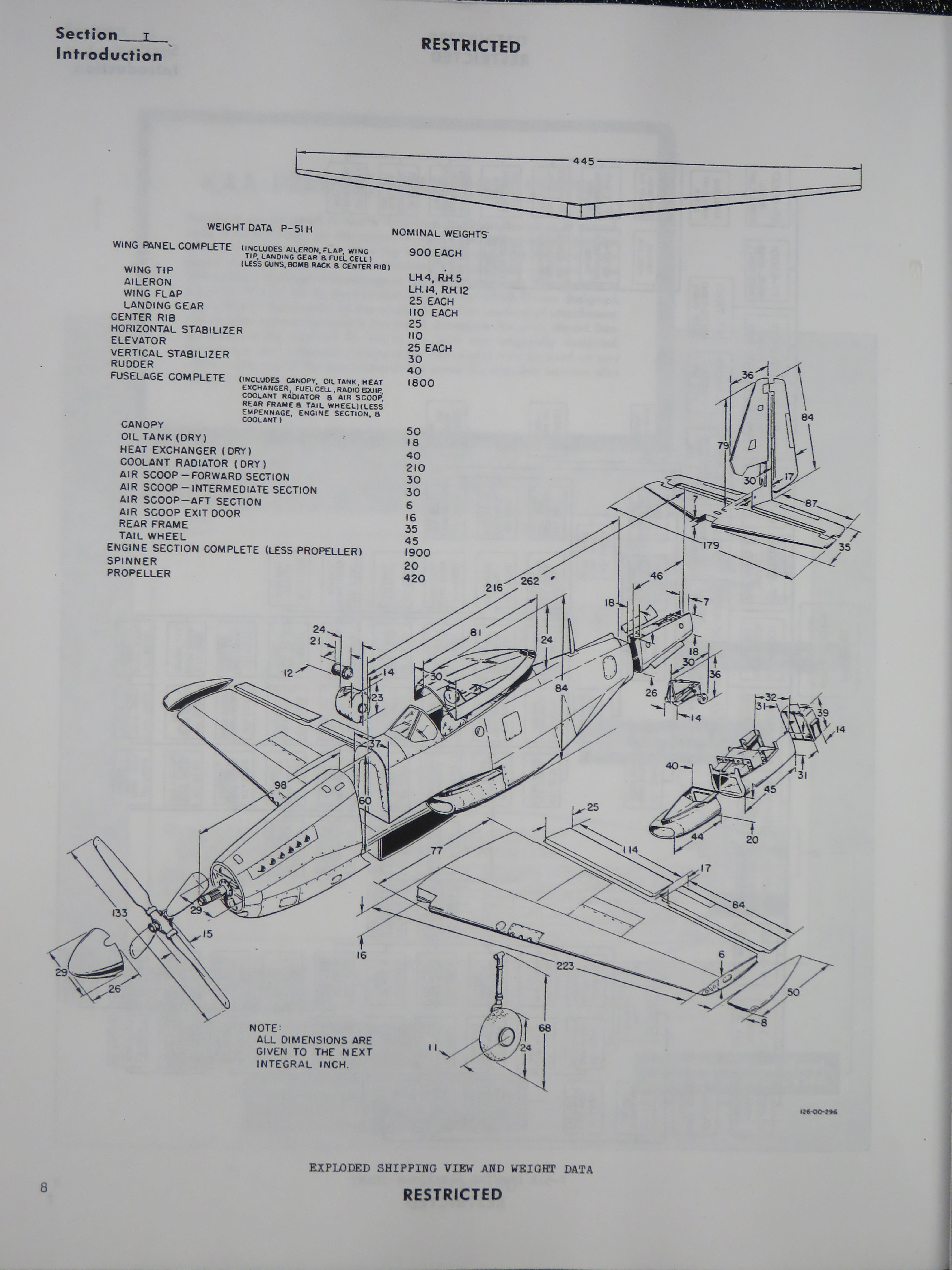 Sample page 16 from AirCorps Library document: Preliminary Parts Catalog for P-51H