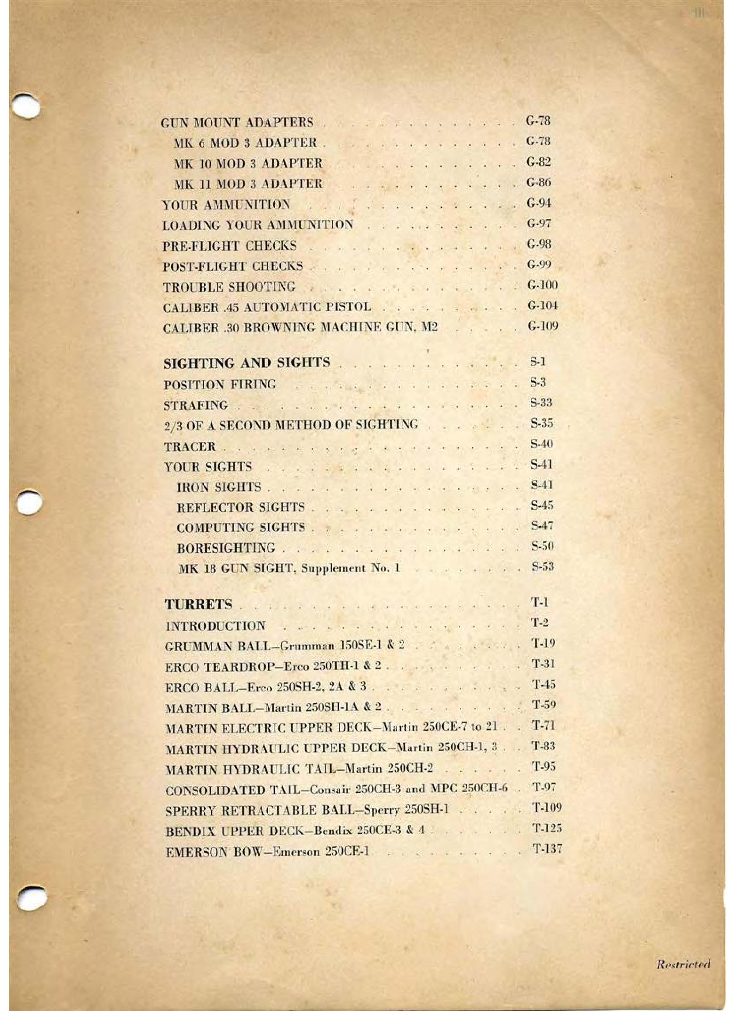 Sample page 4 from AirCorps Library document: Aircrewman's Gunnery Manual