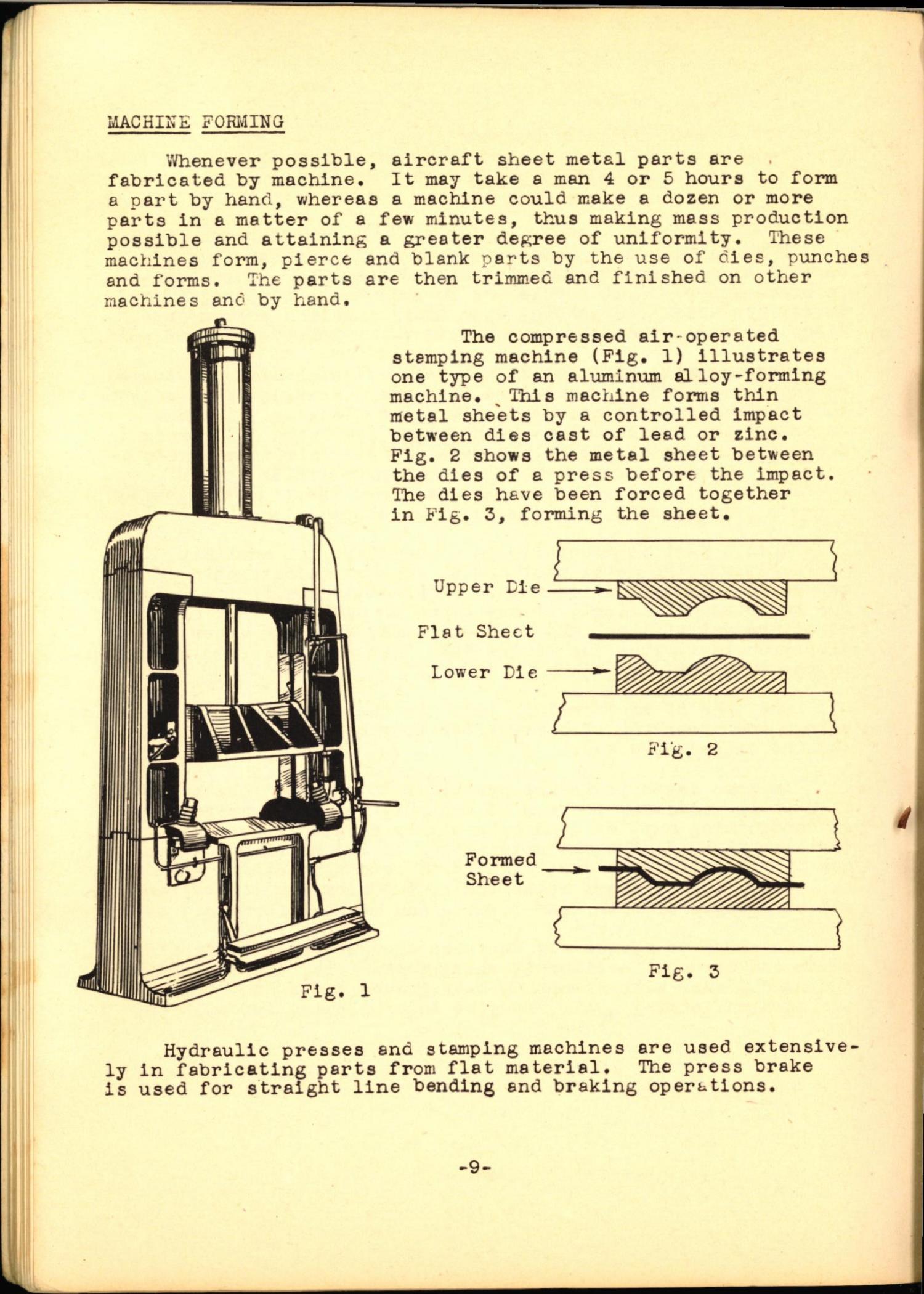 Sample page 18 from AirCorps Library document: Aircraft Hand Forming