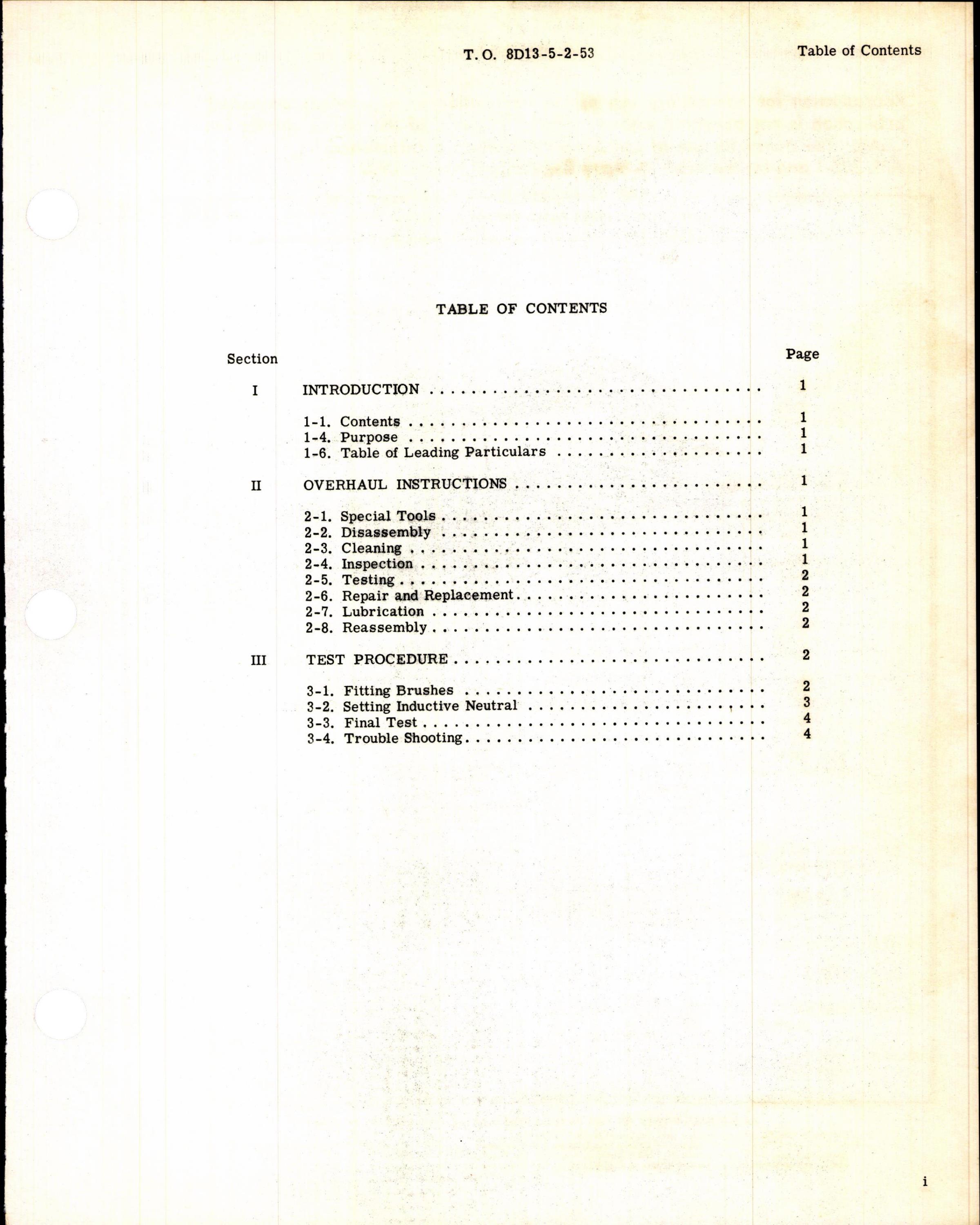 Sample page 3 from AirCorps Library document: Instructions for Aircraft DC Starter Generator, 2CM77B15