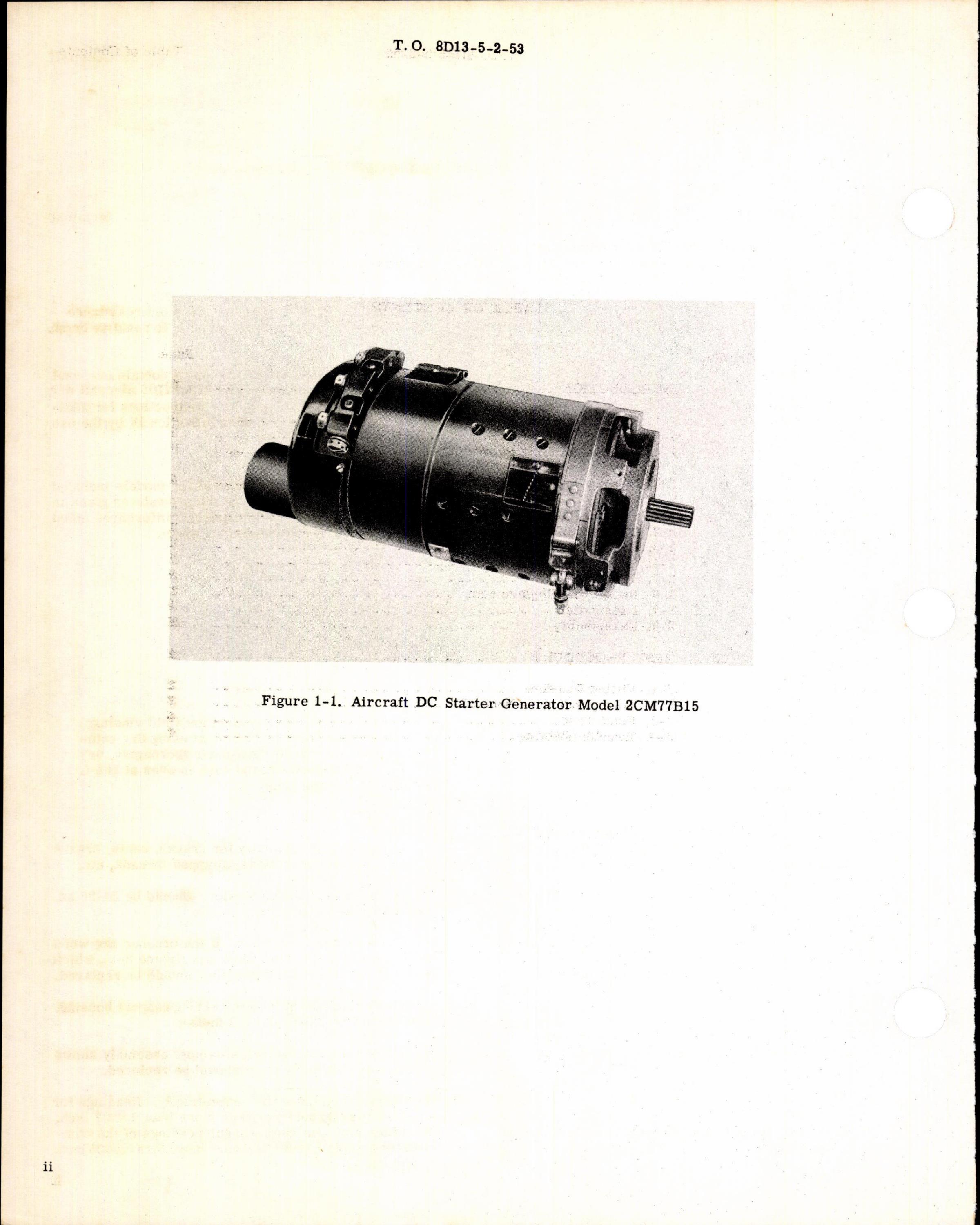 Sample page 4 from AirCorps Library document: Instructions for Aircraft DC Starter Generator, 2CM77B15
