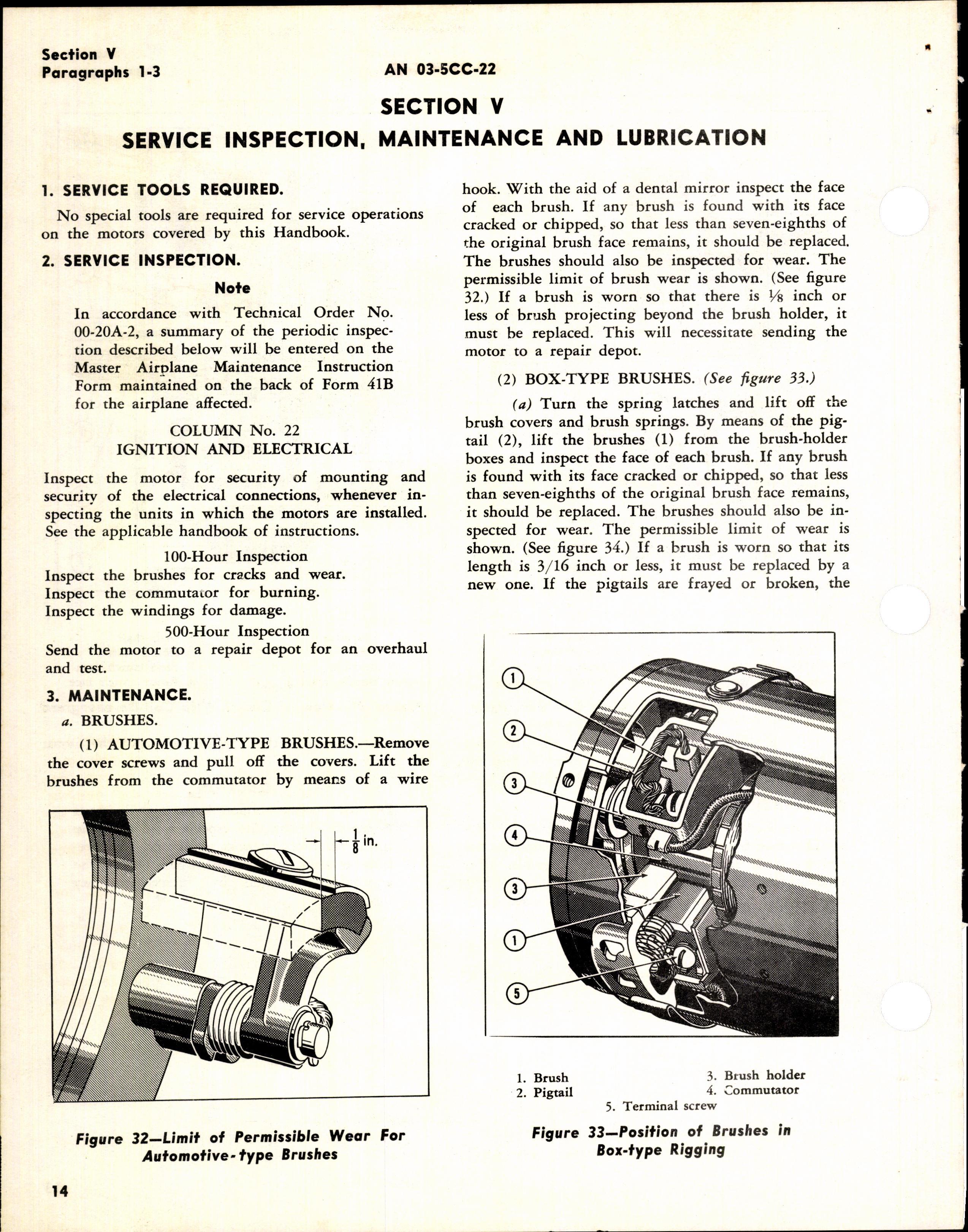 Sample page 4 from AirCorps Library document: Aircraft Electric Motors 5BA40 Series