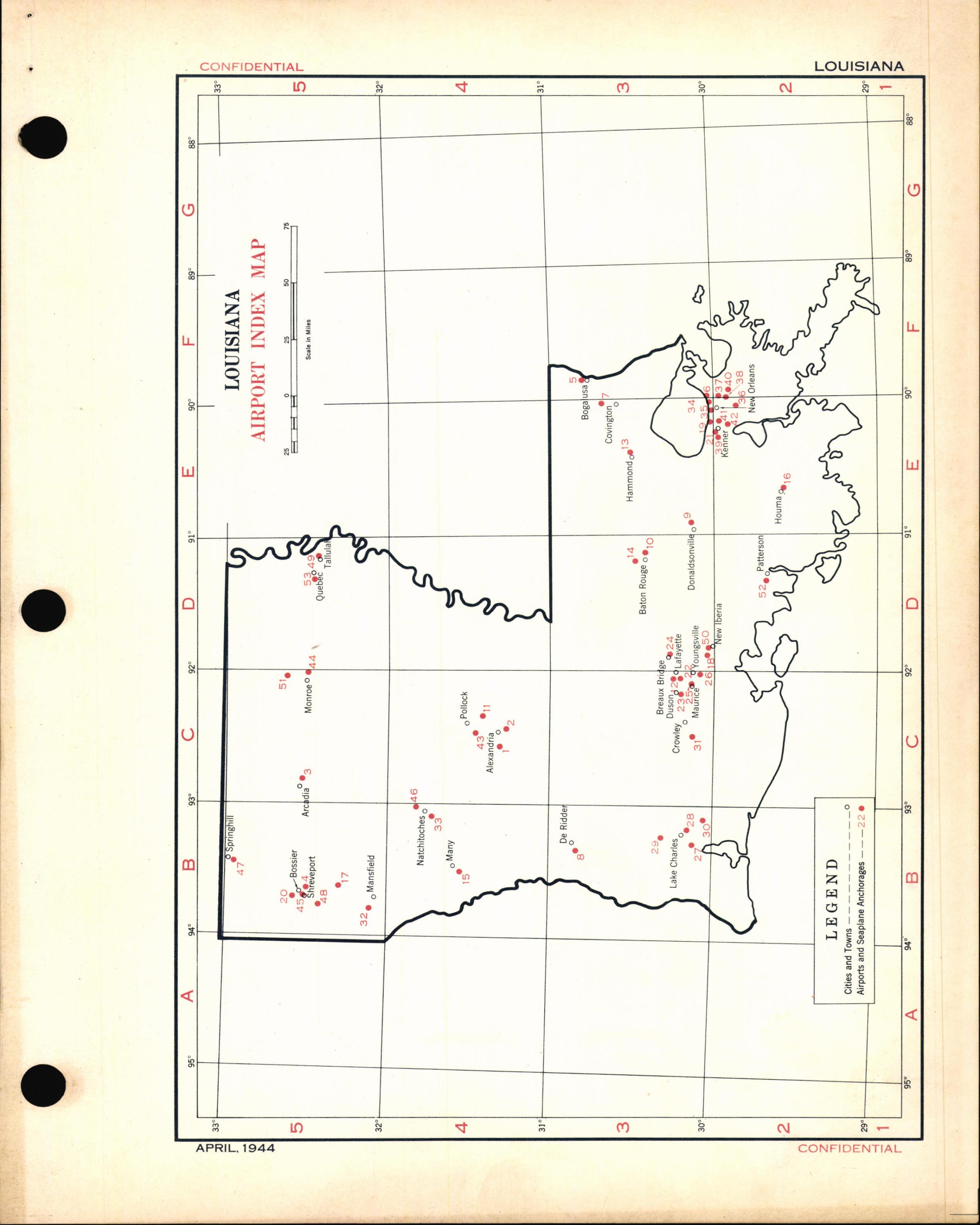 Sample page 12 from AirCorps Library document: Airport Directory of the Continental United States Vol. 2 (LA to ND)