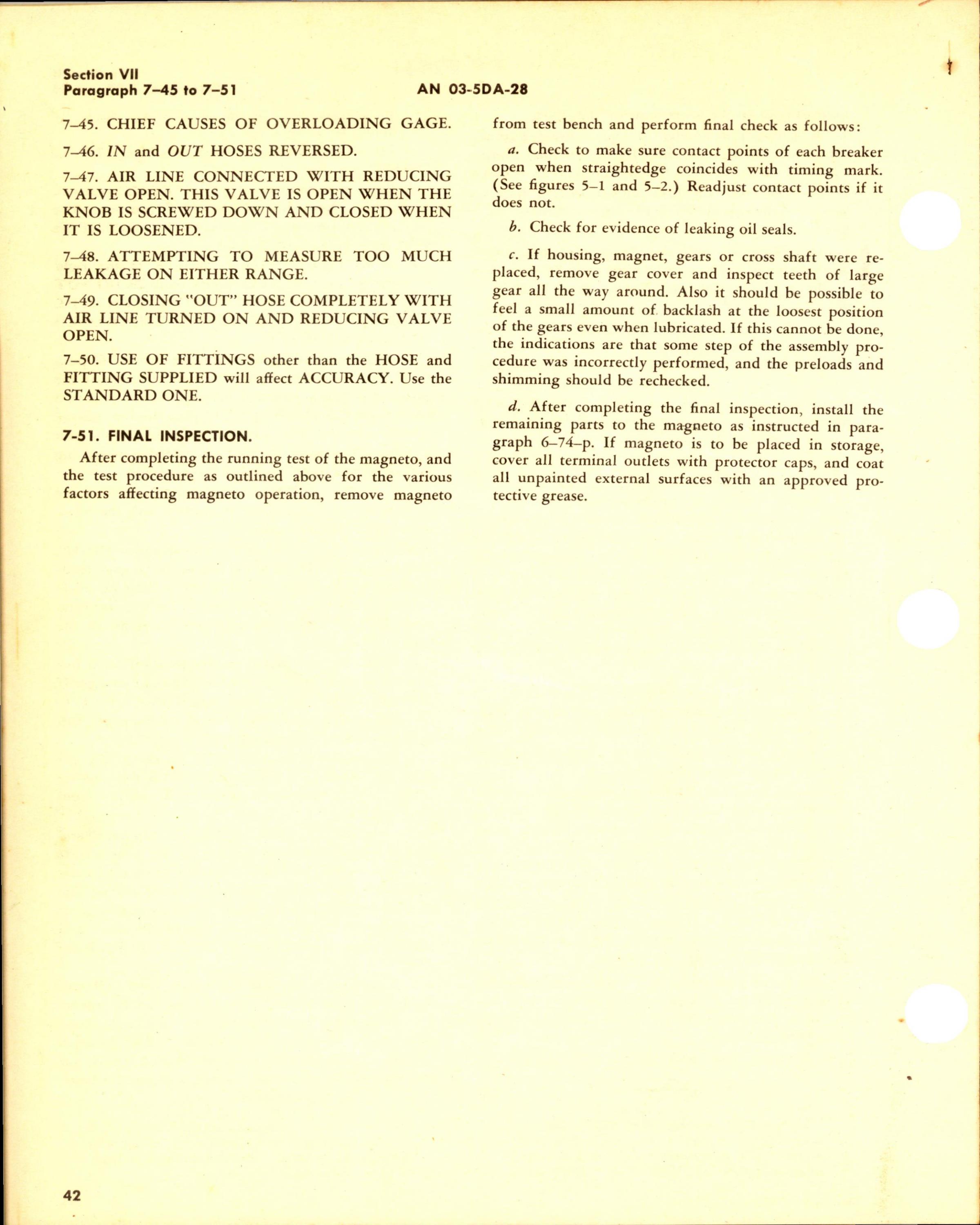 Sample page 4 from AirCorps Library document: Overhaul Instructions with Parts Catalog for Aircraft Magnetos
