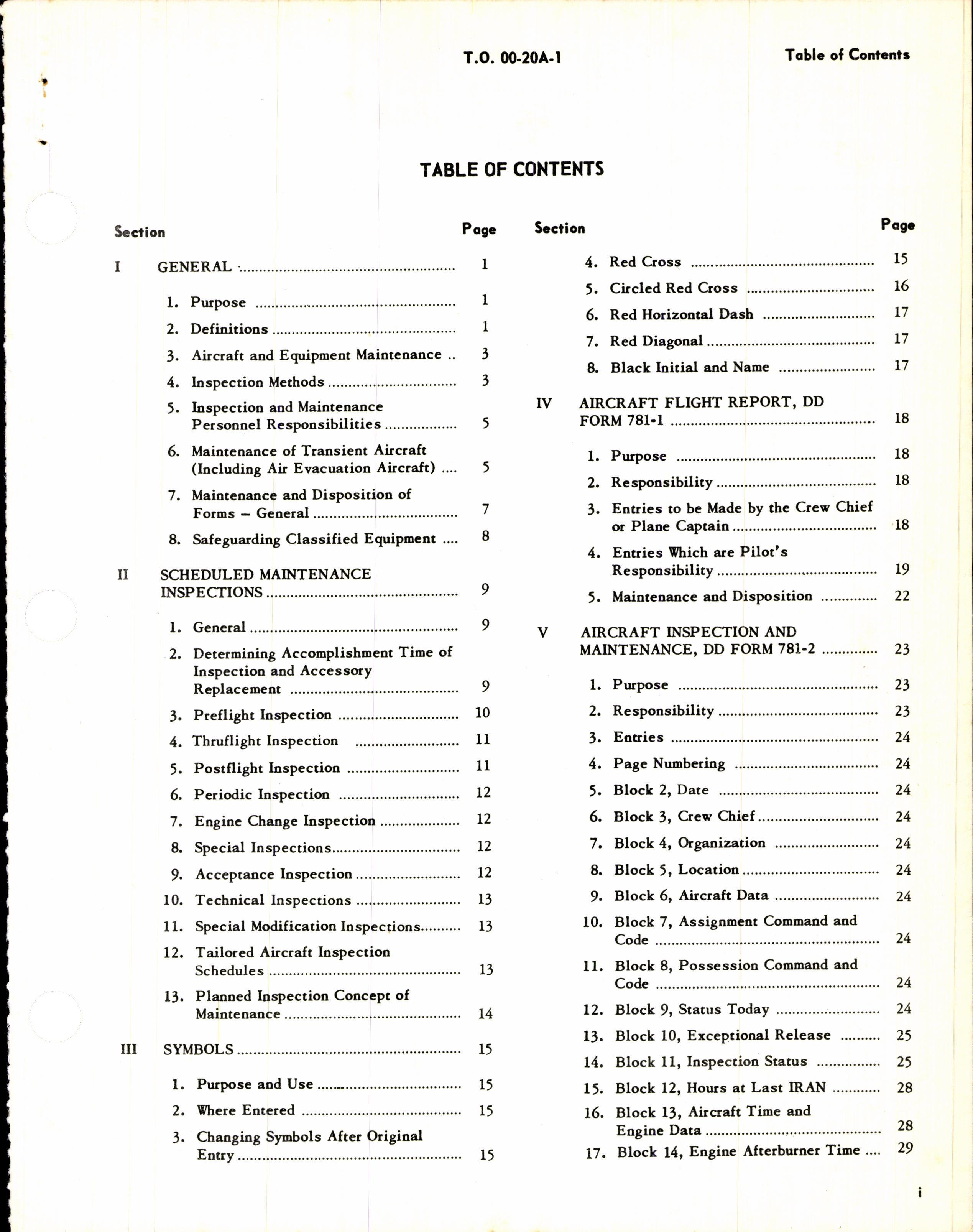 Sample page 3 from AirCorps Library document: Aircraft Inspection System