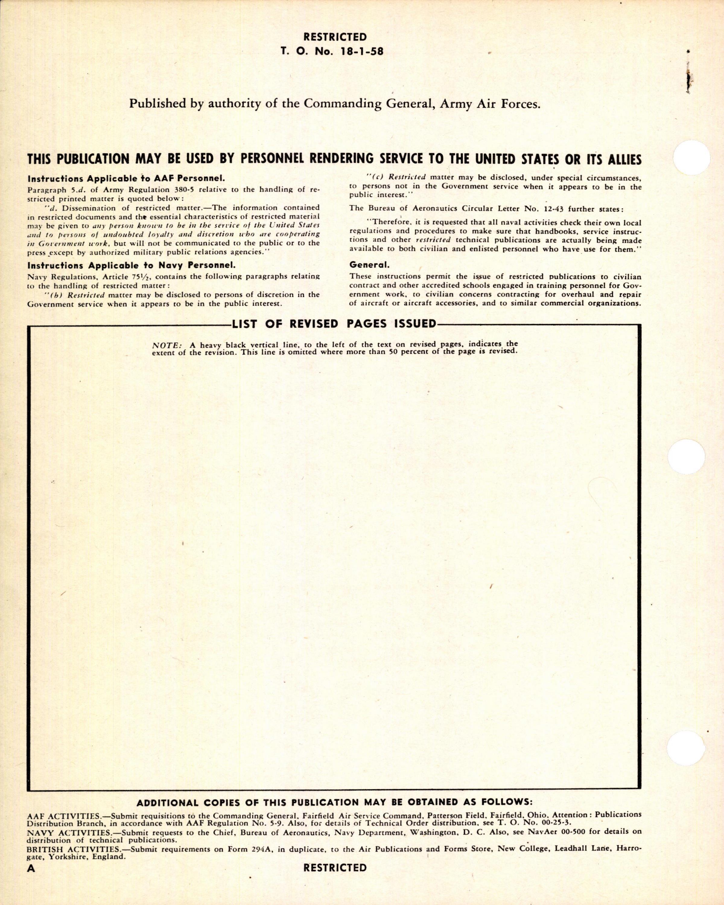 Sample page 2 from AirCorps Library document: Instructions for Aluminum Alloy Propeller Blade