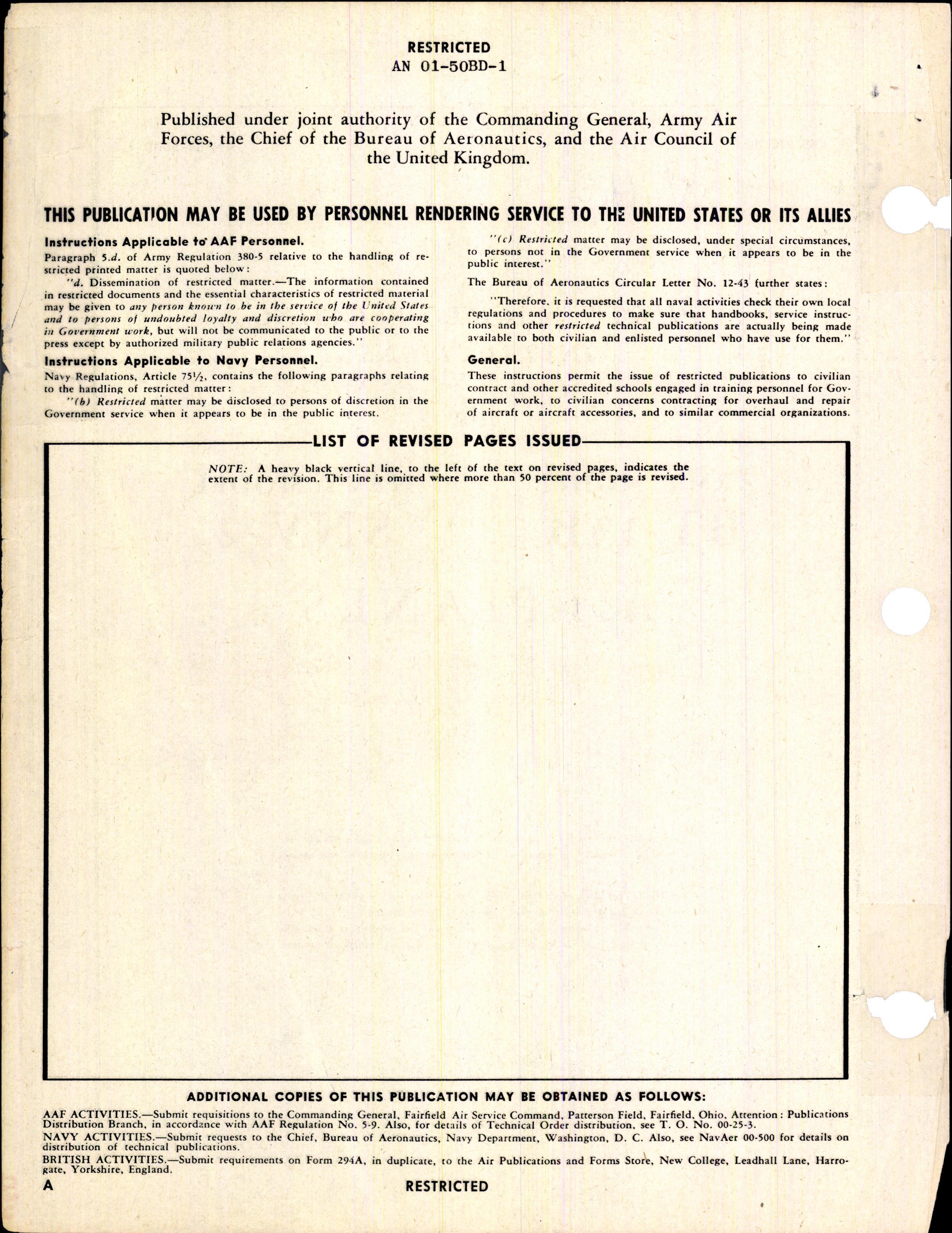 Sample page 2 from AirCorps Library document: Pilot's Flight Operating Instructions for BT-13B, SNV-2