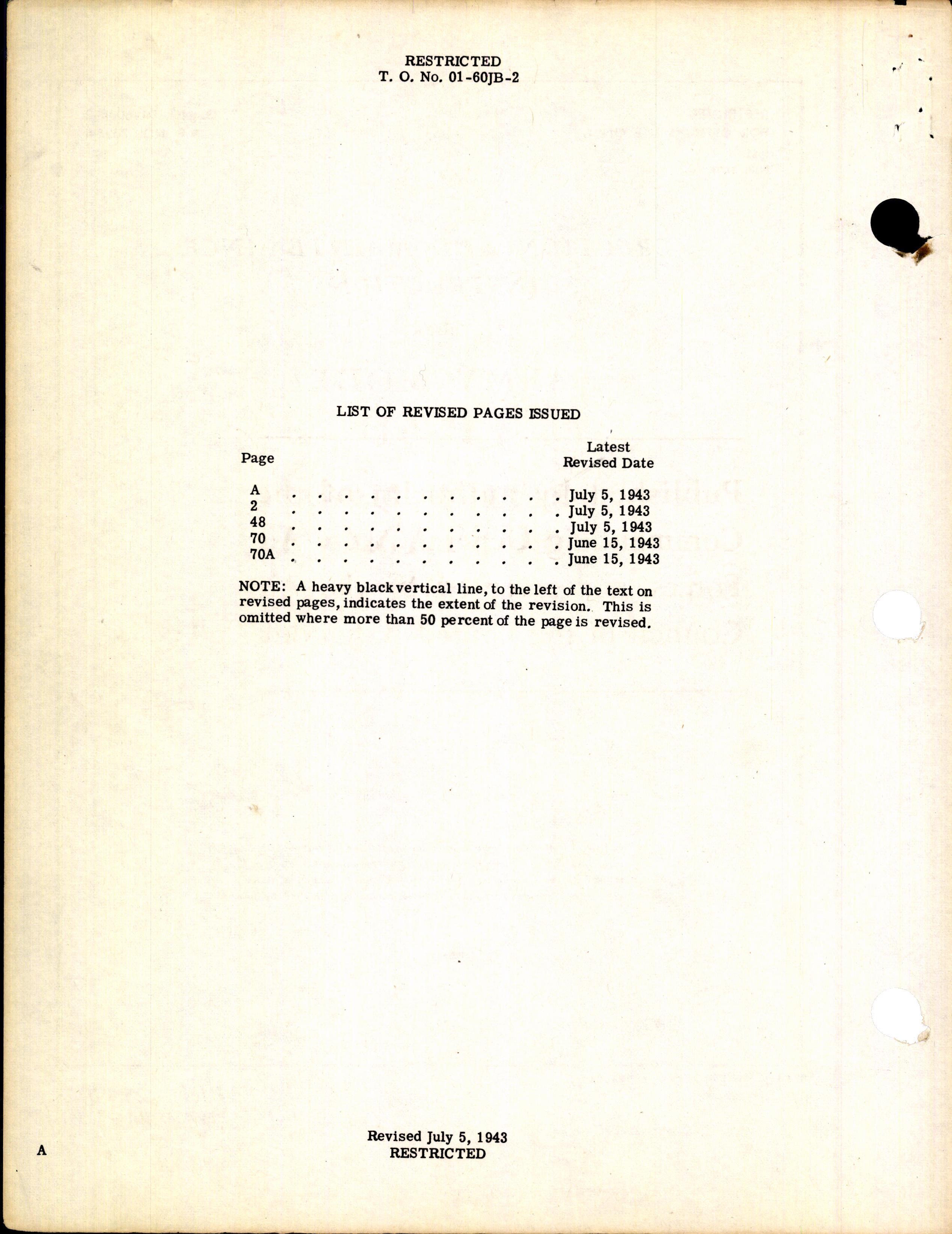 Sample page 2 from AirCorps Library document: Erection and Maintenance Instructions for Army P-51