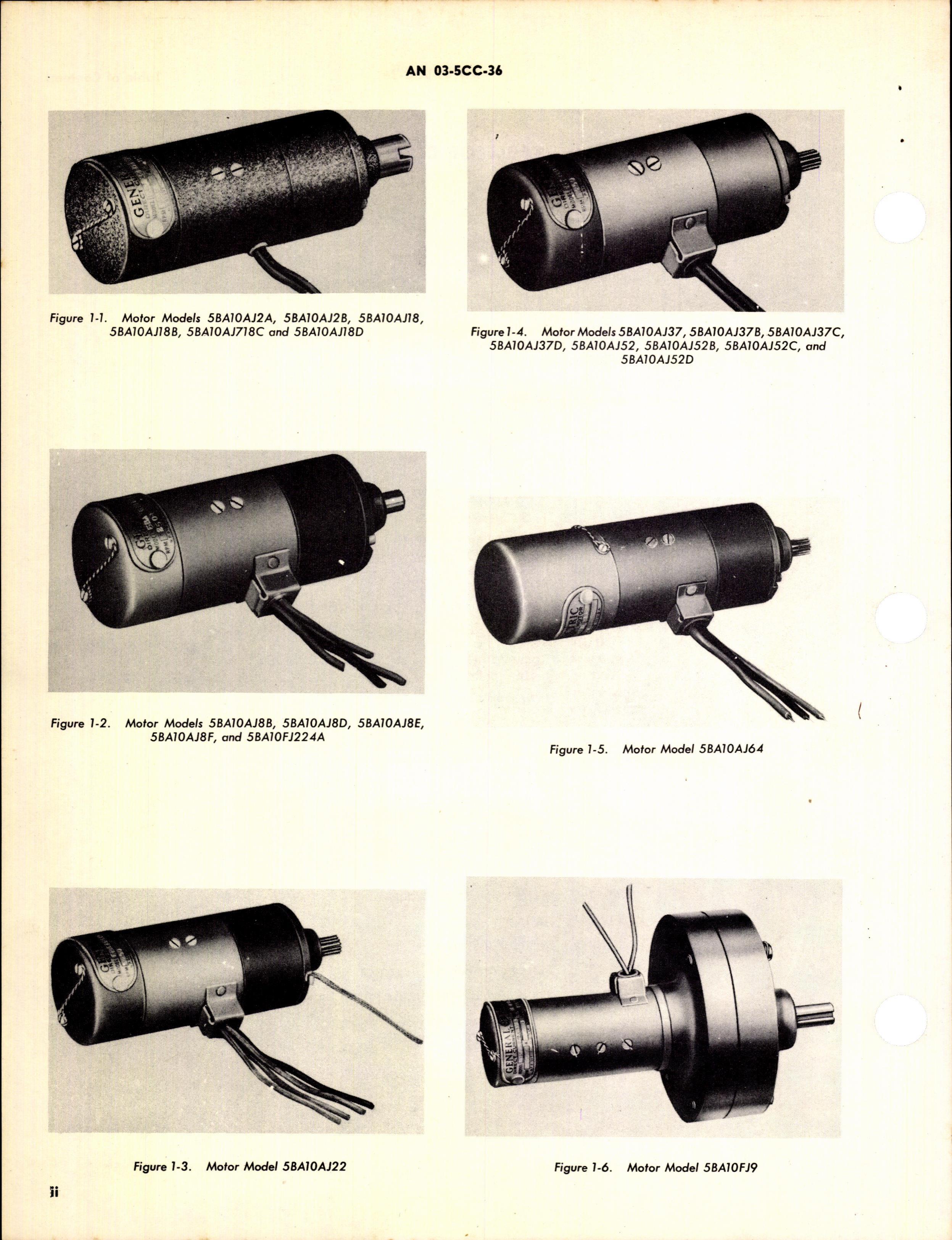 Sample page 4 from AirCorps Library document: Overhaul Instructions for Aircraft Motors Series 5BA10