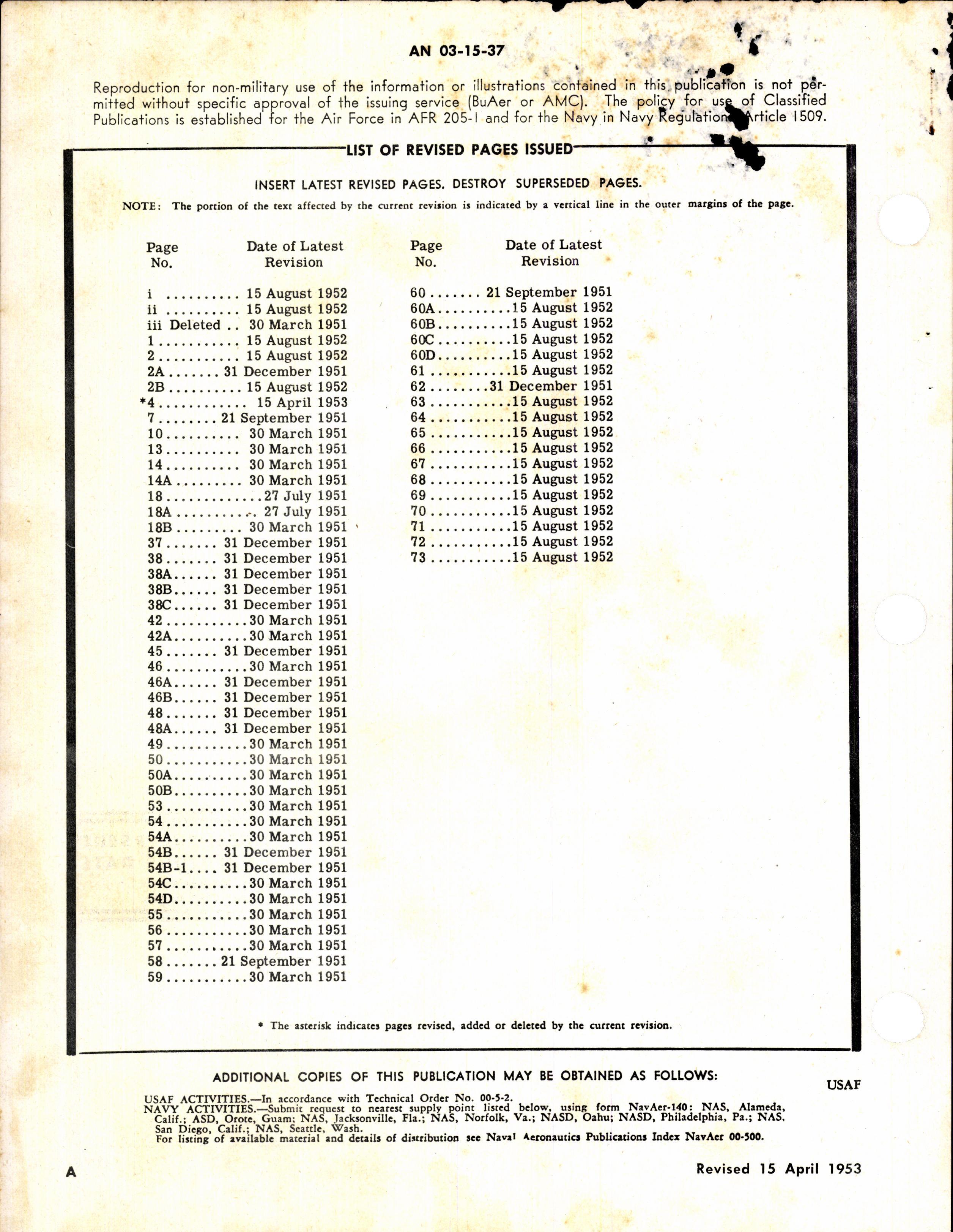 Sample page 2 from AirCorps Library document: Overhaul Instructions for Airesearch Oil Temperature Regulators, Oil Coolers, and Valves