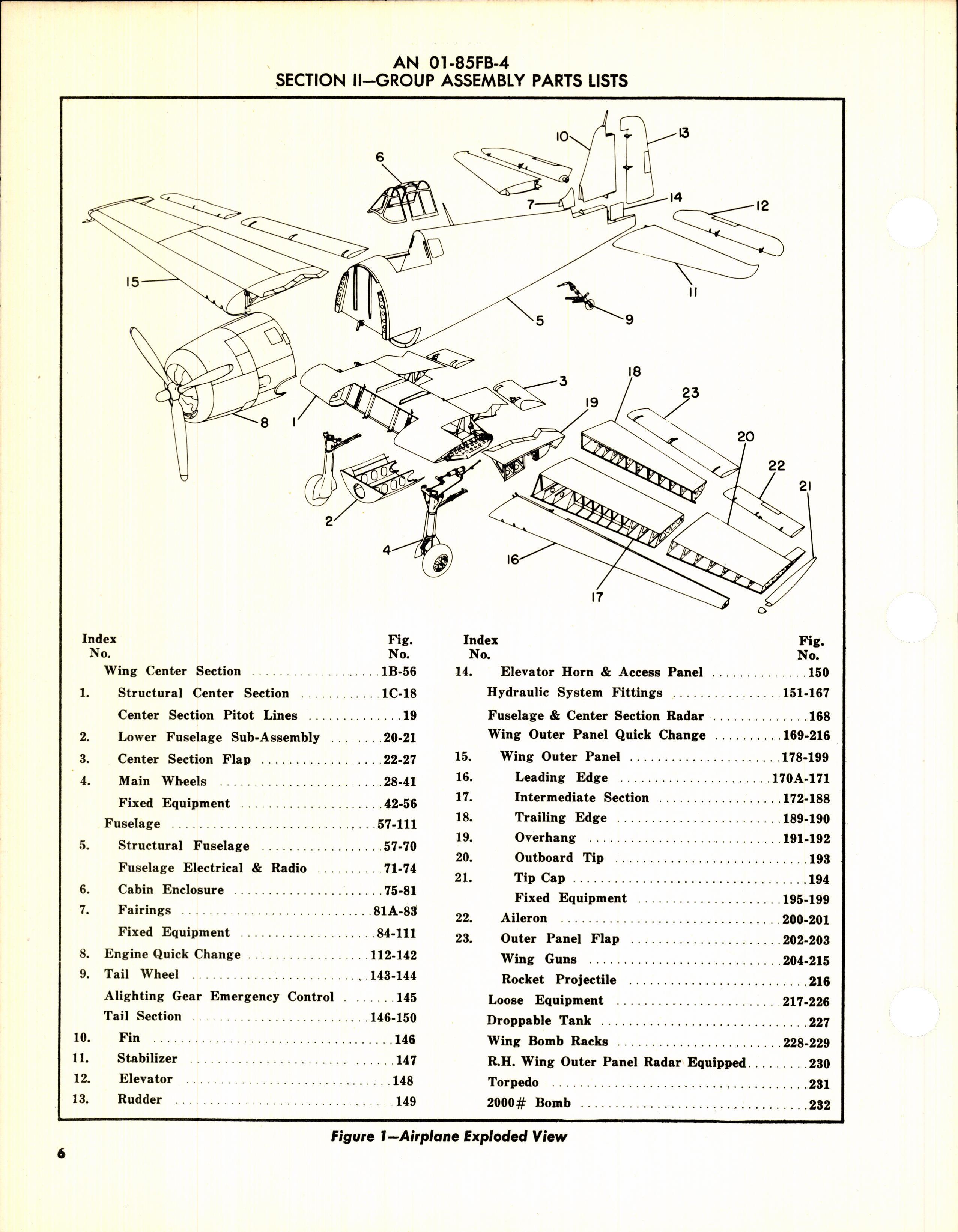 Sample page 18 from AirCorps Library document: Parts Catalog for F6F-3, F6F-3N, F6F-5, and F6F-5N