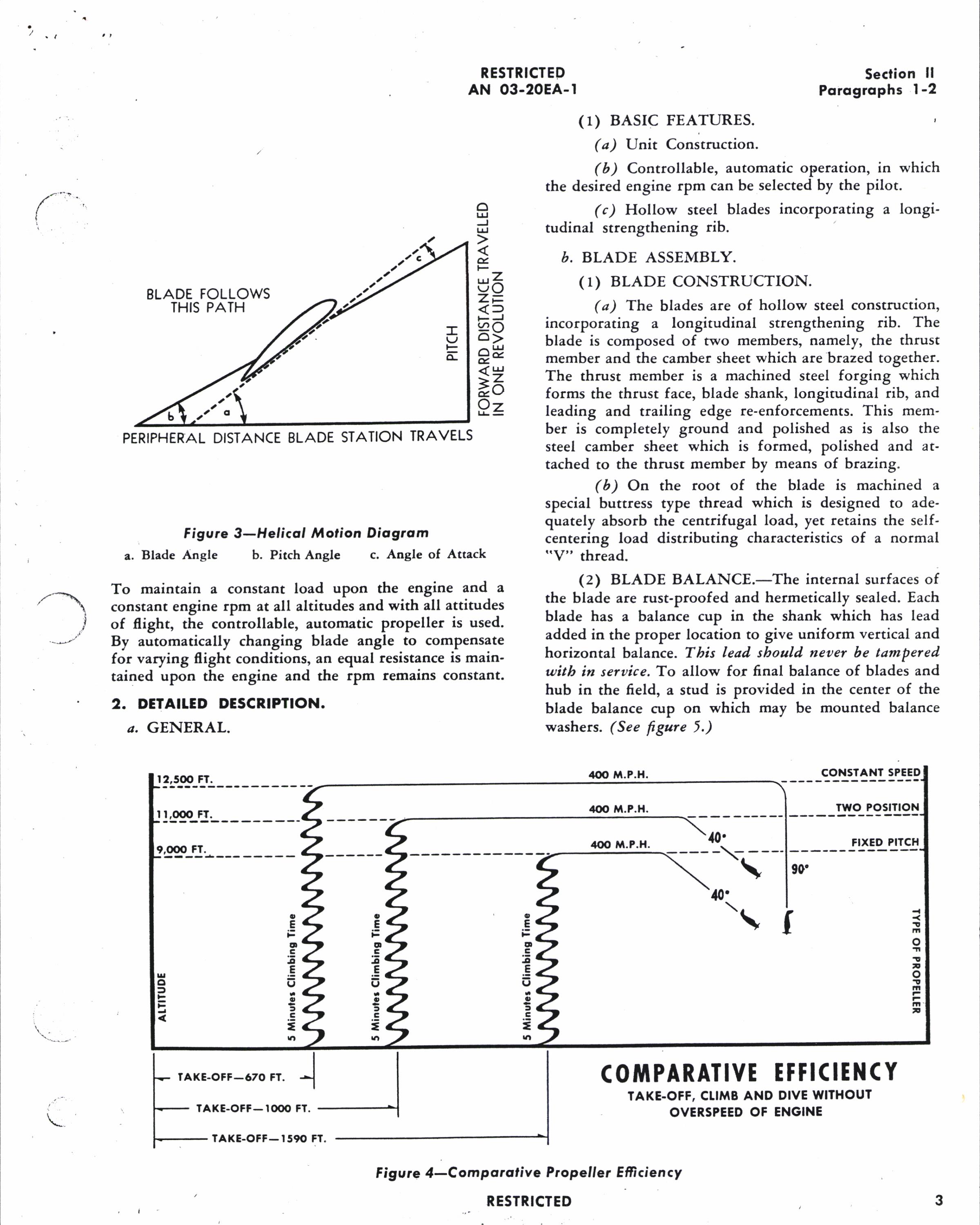 Sample page 7 from AirCorps Library document: Handbook of Instructions with Parts Catalog for Model A542-A1 Constant Speed Propeller