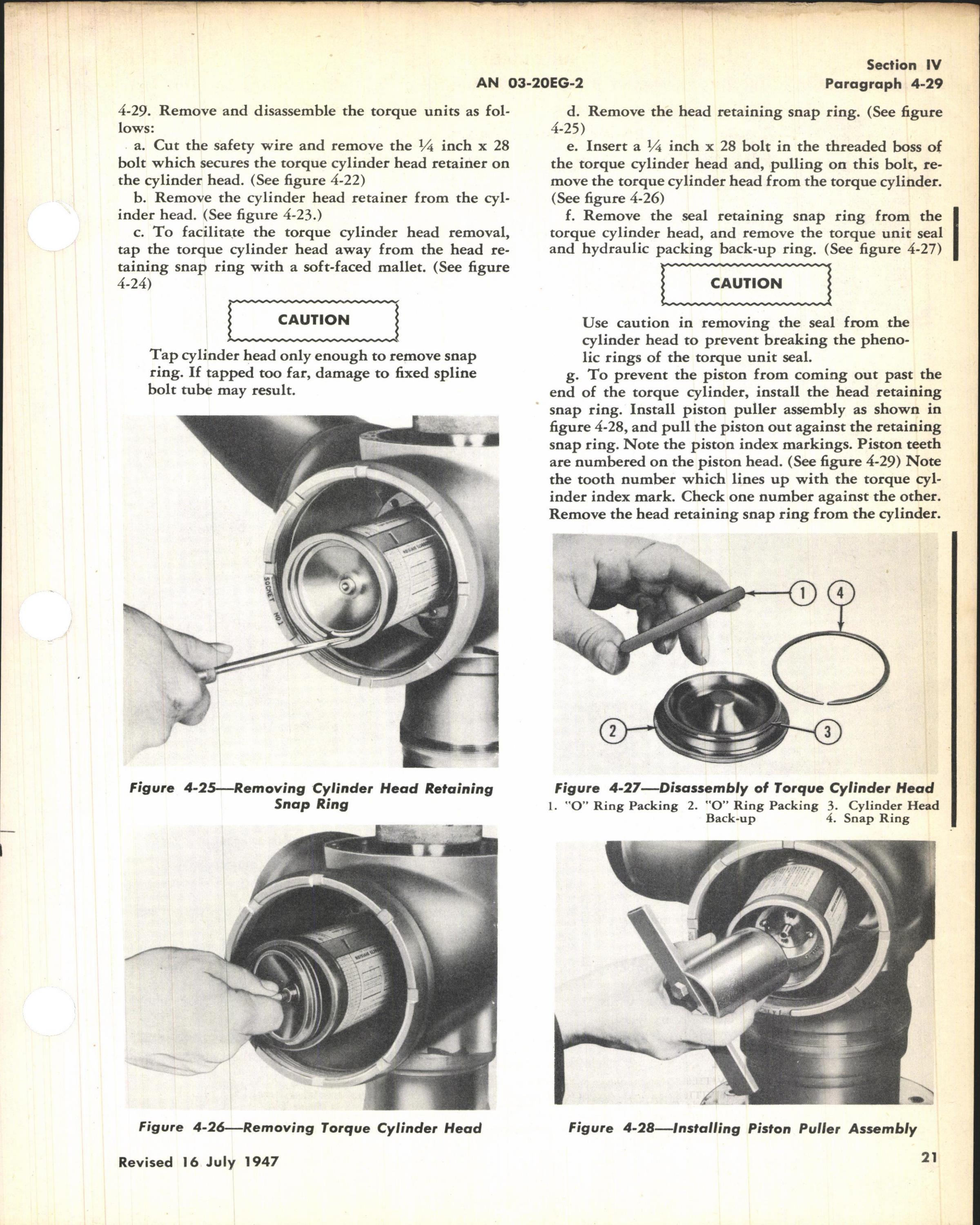 Sample page 3 from AirCorps Library document: Overhaul Instructions for Constant Speed Full Feathering Propeller Models A542F-D1 and AL542F-D1