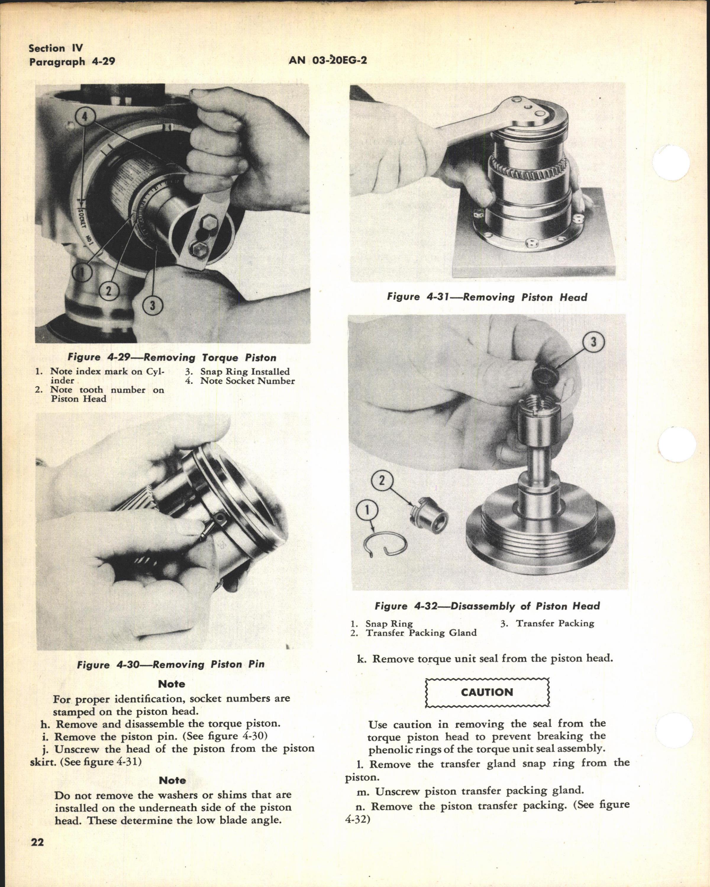 Sample page 4 from AirCorps Library document: Overhaul Instructions for Constant Speed Full Feathering Propeller Models A542F-D1 and AL542F-D1