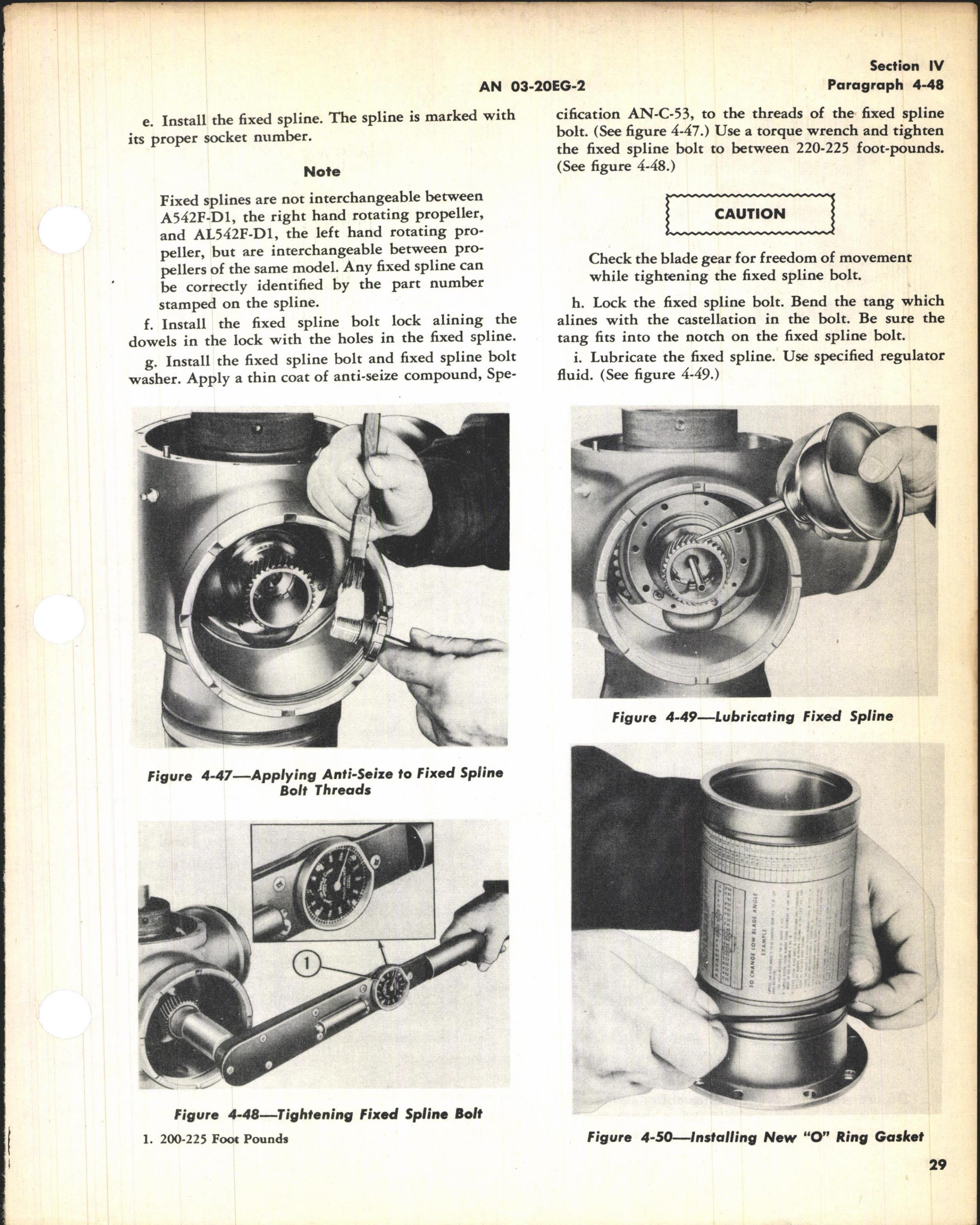 Sample page 5 from AirCorps Library document: Overhaul Instructions for Constant Speed Full Feathering Propeller Models A542F-D1 and AL542F-D1