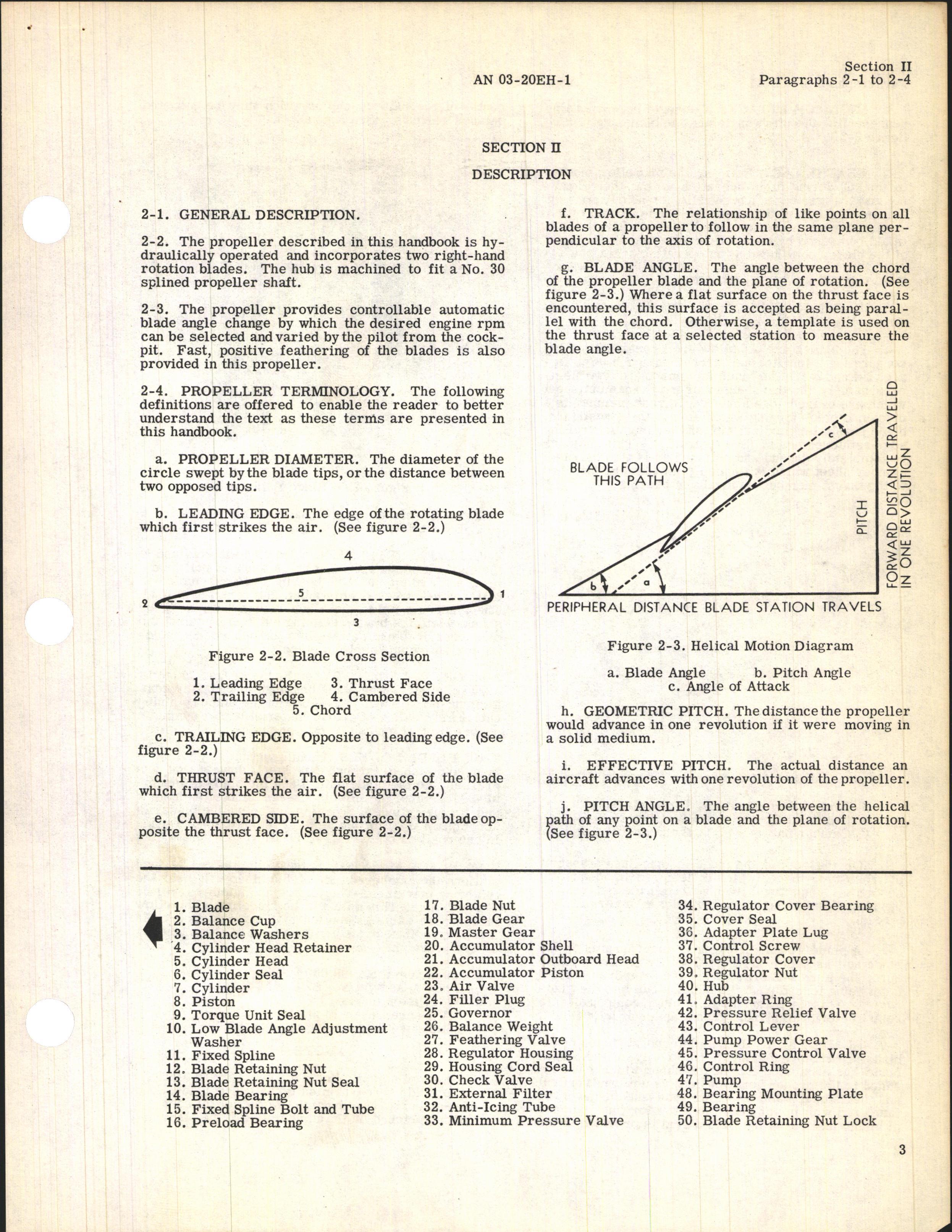 Sample page 7 from AirCorps Library document: Operation & Service Instructions for Hydraulic Propeller Model A322F-A1