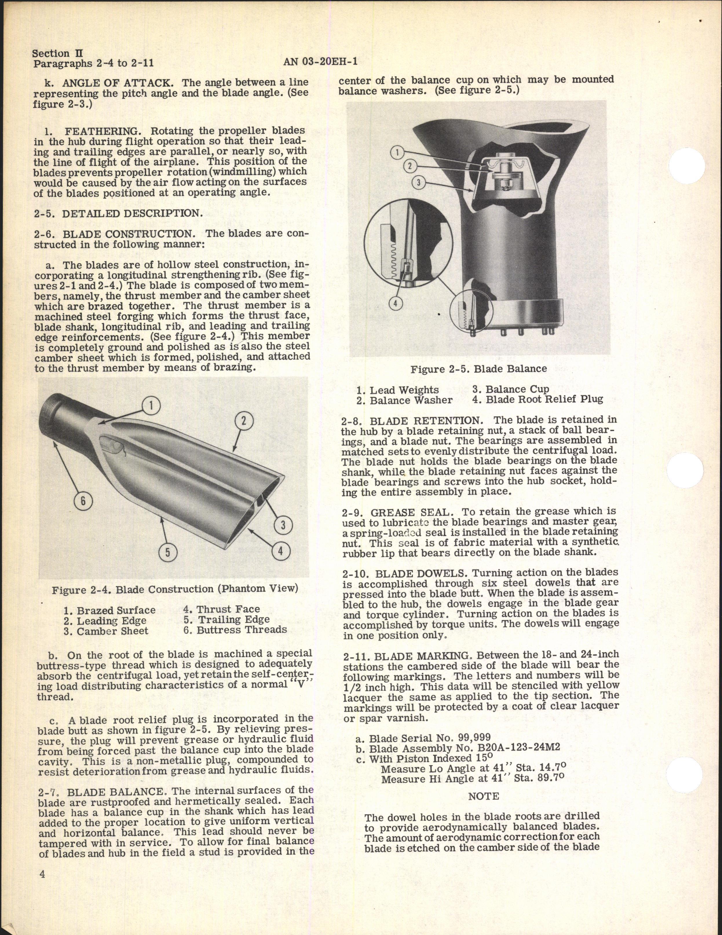 Sample page 8 from AirCorps Library document: Operation & Service Instructions for Hydraulic Propeller Model A322F-A1