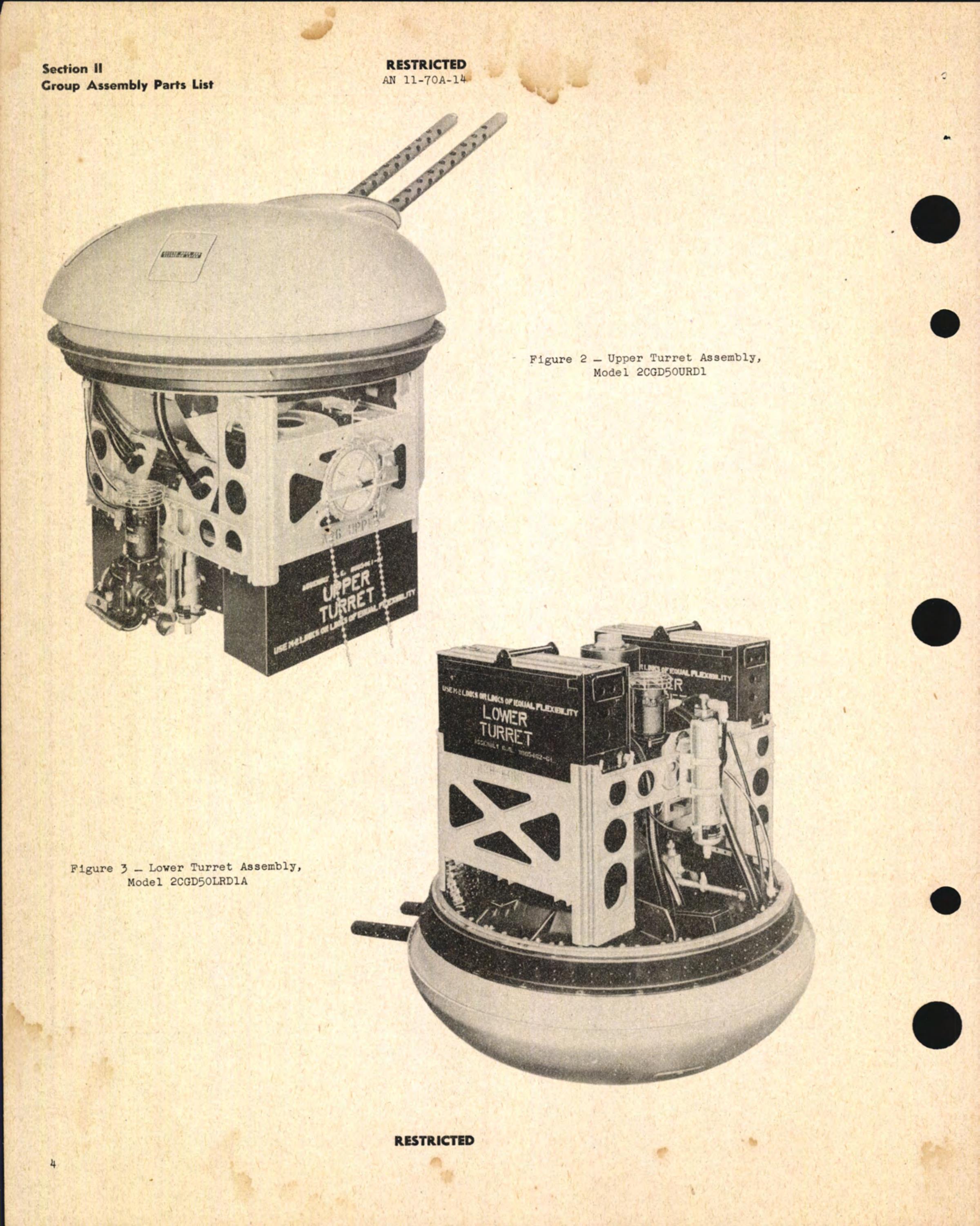 Sample page 10 from AirCorps Library document: Parts Catalog for Model 2CFR21B3 Central-Station Fire-Control System