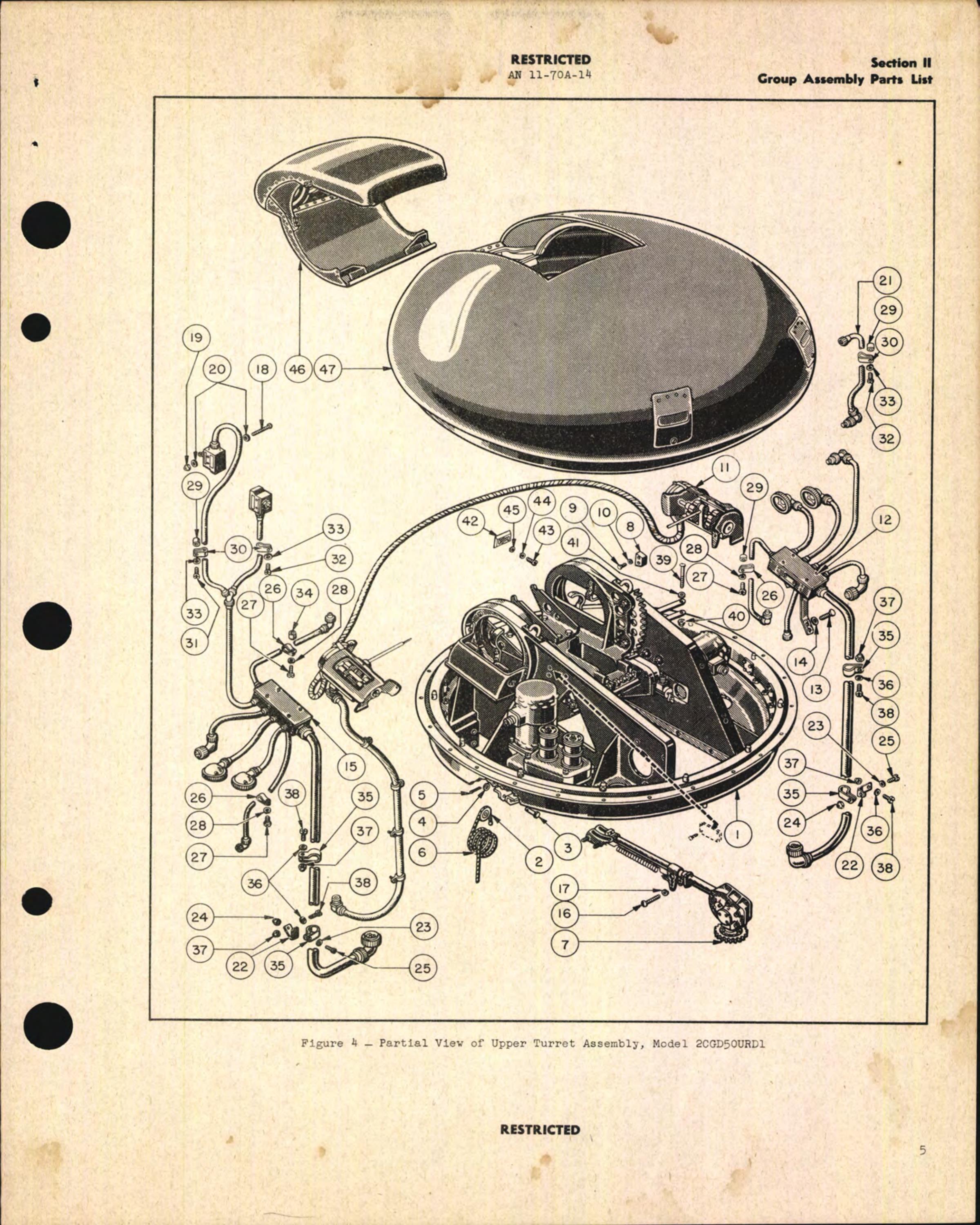 Sample page 11 from AirCorps Library document: Parts Catalog for Model 2CFR21B3 Central-Station Fire-Control System