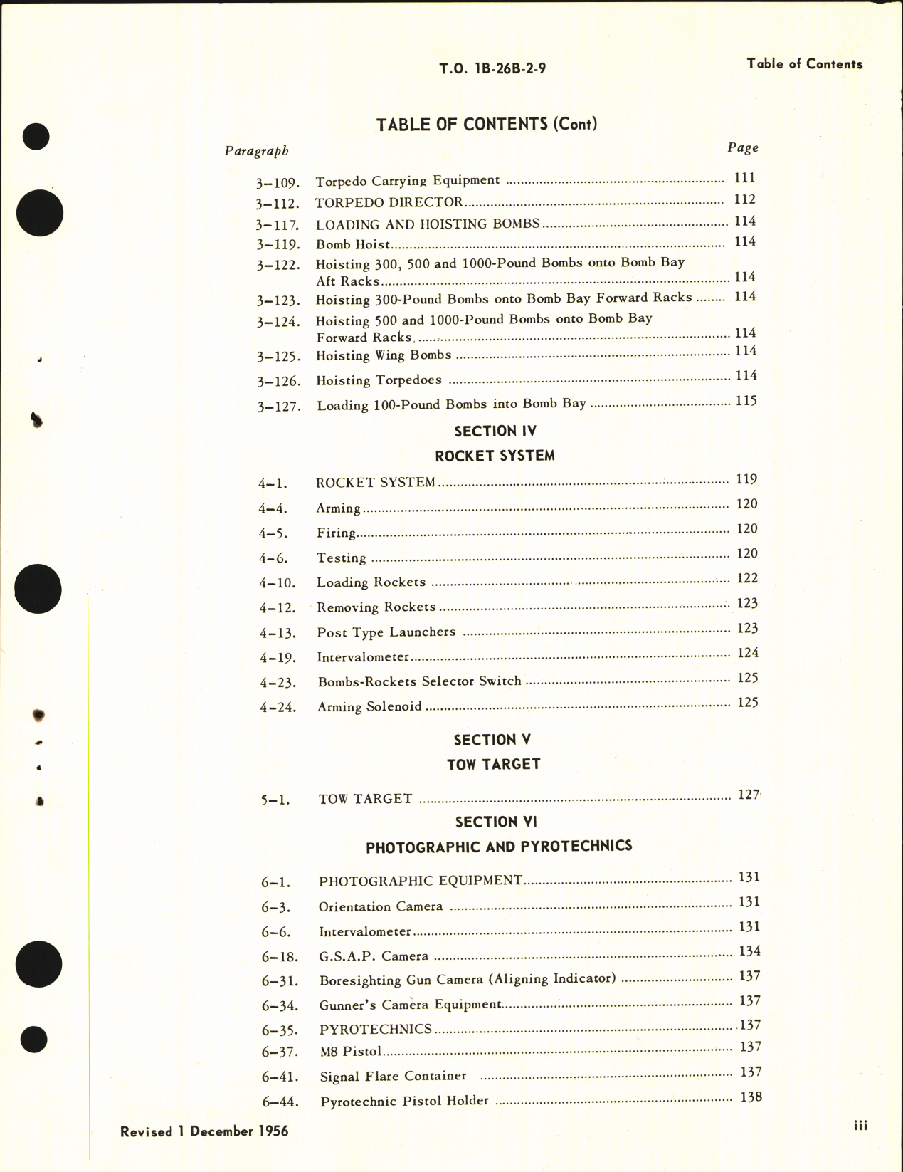 Sample page 5 from AirCorps Library document: Maintenance Instructions for B-26B, B-26C, TB-26B, TB-26C, and JD-1 - Armament & Related Equipment