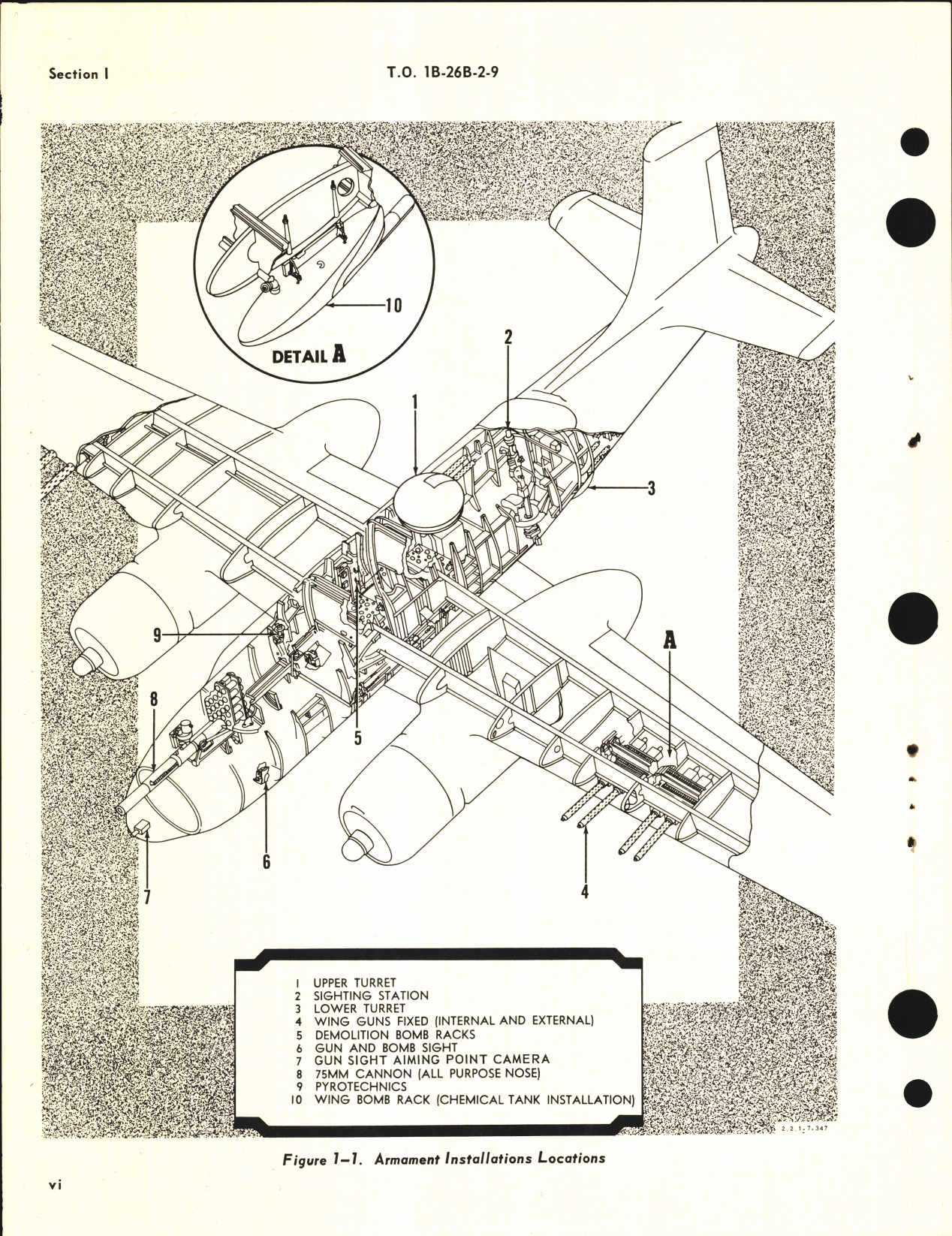 Sample page 8 from AirCorps Library document: Maintenance Instructions for B-26B, B-26C, TB-26B, TB-26C, and JD-1 - Armament & Related Equipment