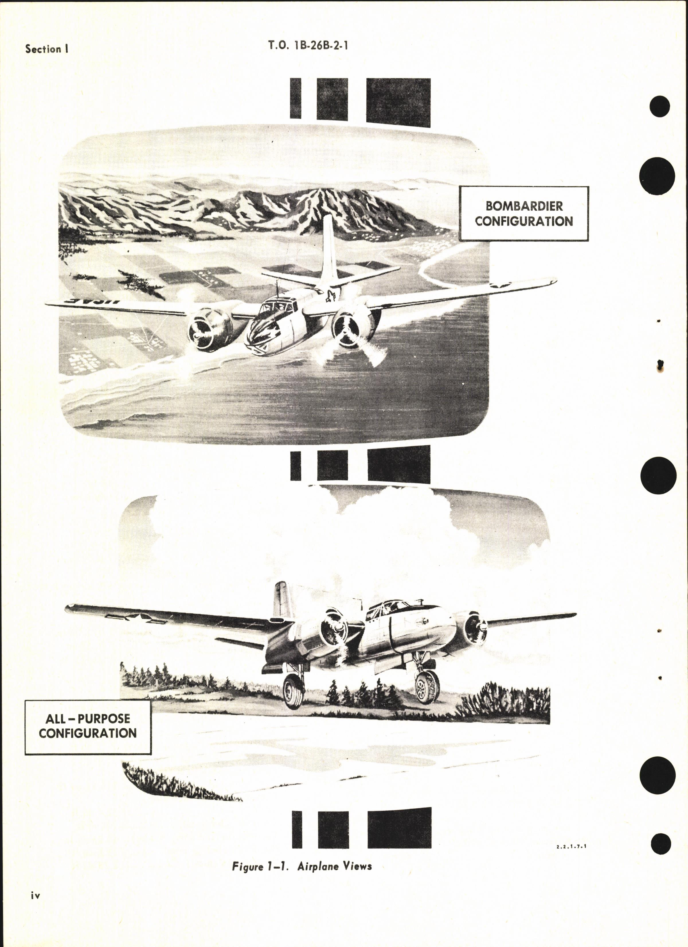 Sample page 6 from AirCorps Library document: Maintenance Instructions for B-26B, B-26C, TB-26B, TB-26C, and JD-1 - General Airplane