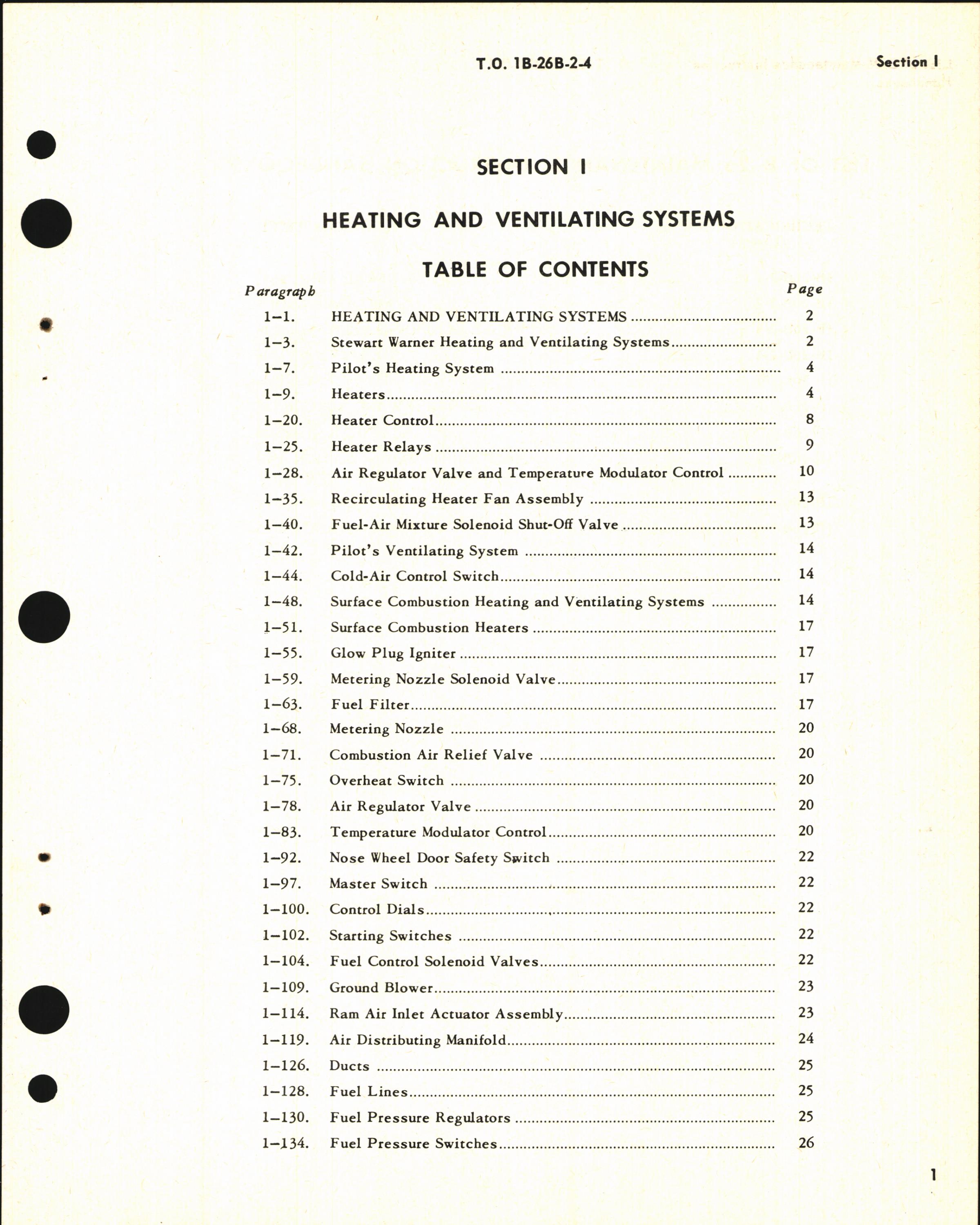 Sample page 7 from AirCorps Library document: Maintenance Instructions for B-26B, B-26C, TB-26B, TB-26C, and JD-1 - Utility Systems