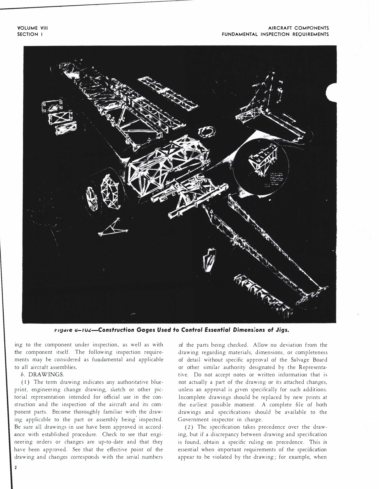 Sample page 8 from AirCorps Library document: Aeronautical Technical Inspection Manual - Aircraft Components
