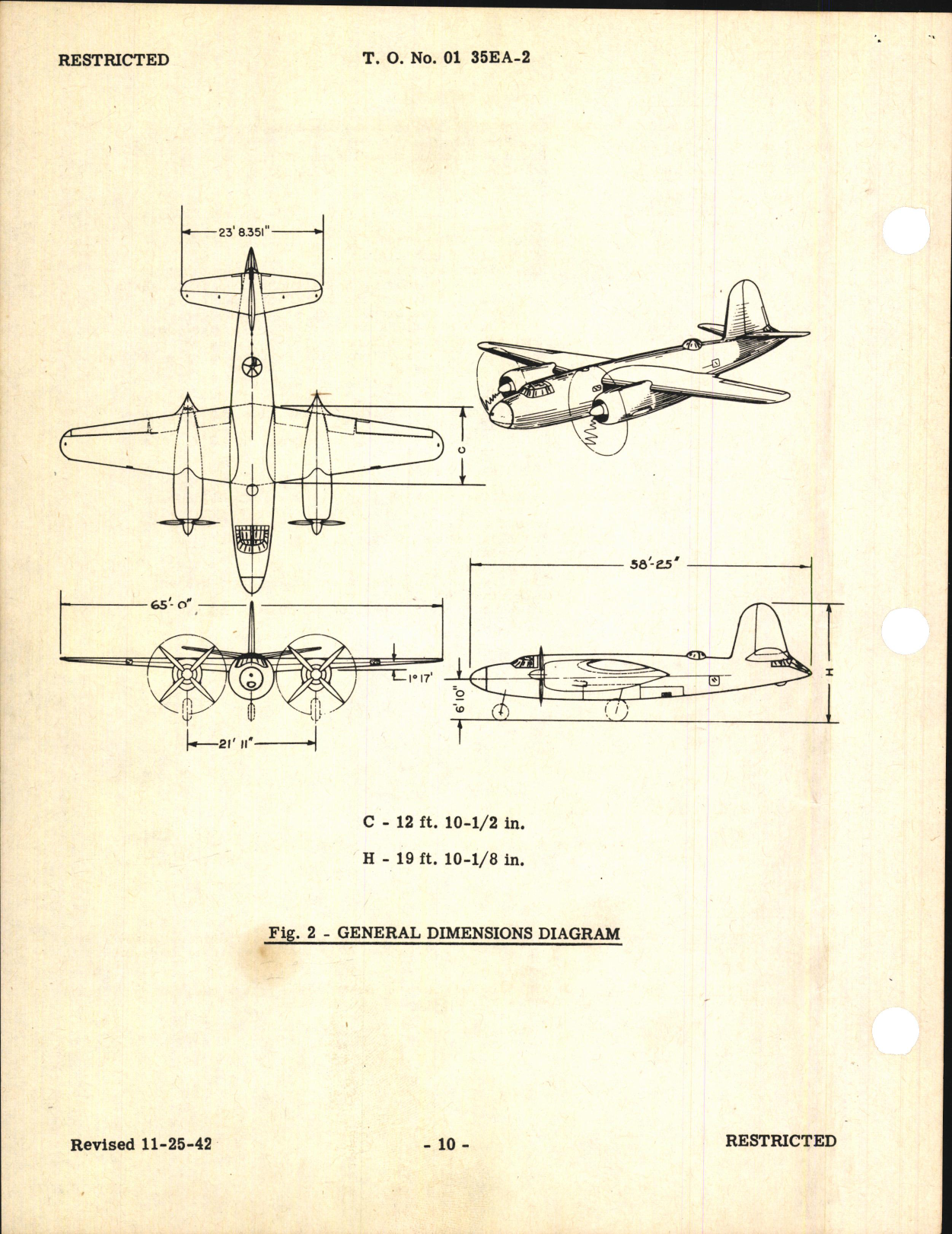 Sample page 8 from AirCorps Library document: Handbook of Service Instructions for B-26, B-26A, and B-26B Airplanes