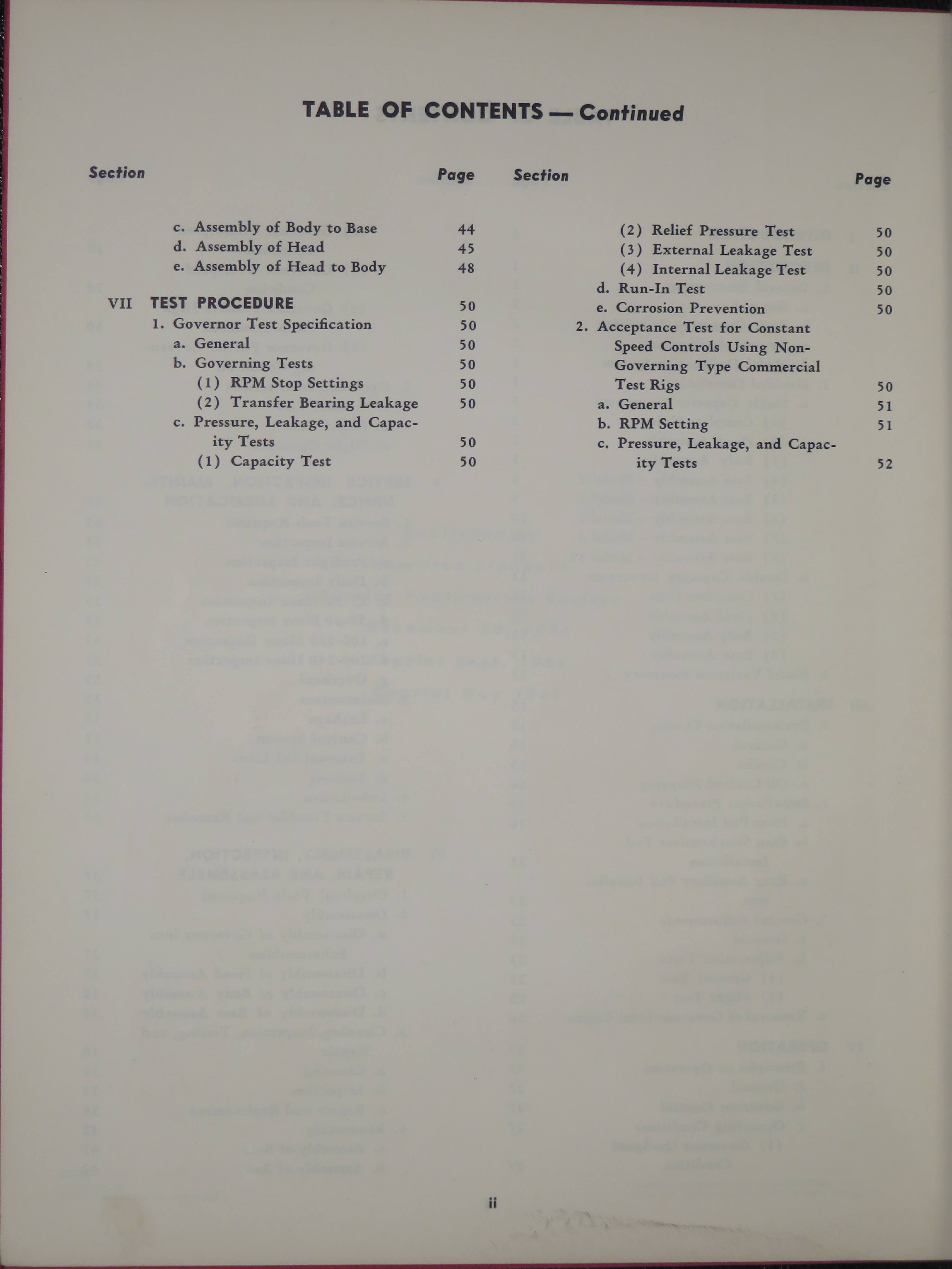 Sample page 6 from AirCorps Library document: Service Manual for Counterweight Propeller Governors