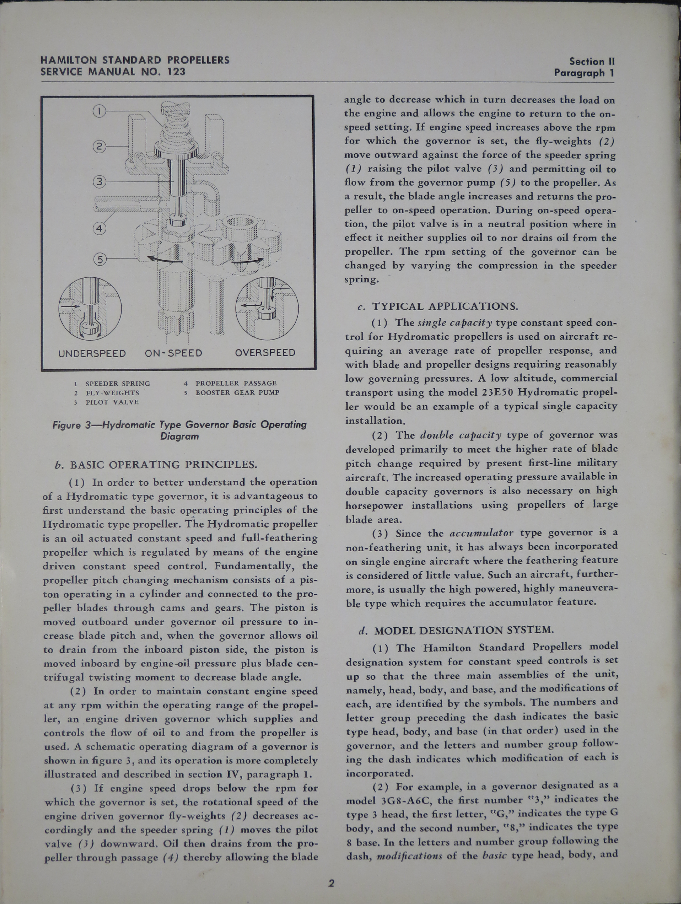 Sample page 8 from AirCorps Library document: Service Manual for Hydromatic Propeller Governors