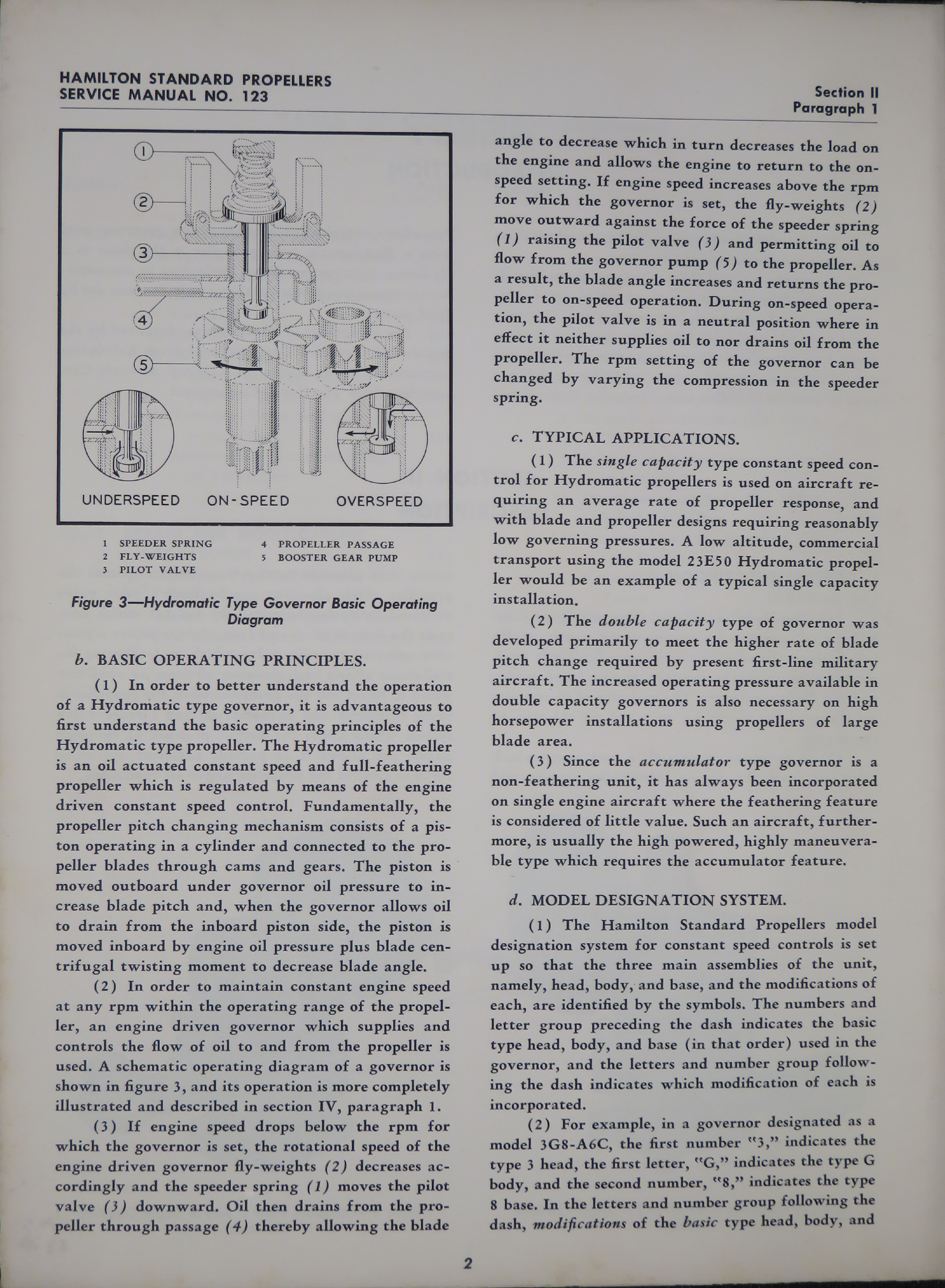 Sample page 8 from AirCorps Library document: Service Manual for Hydromatic Propeller Governors
