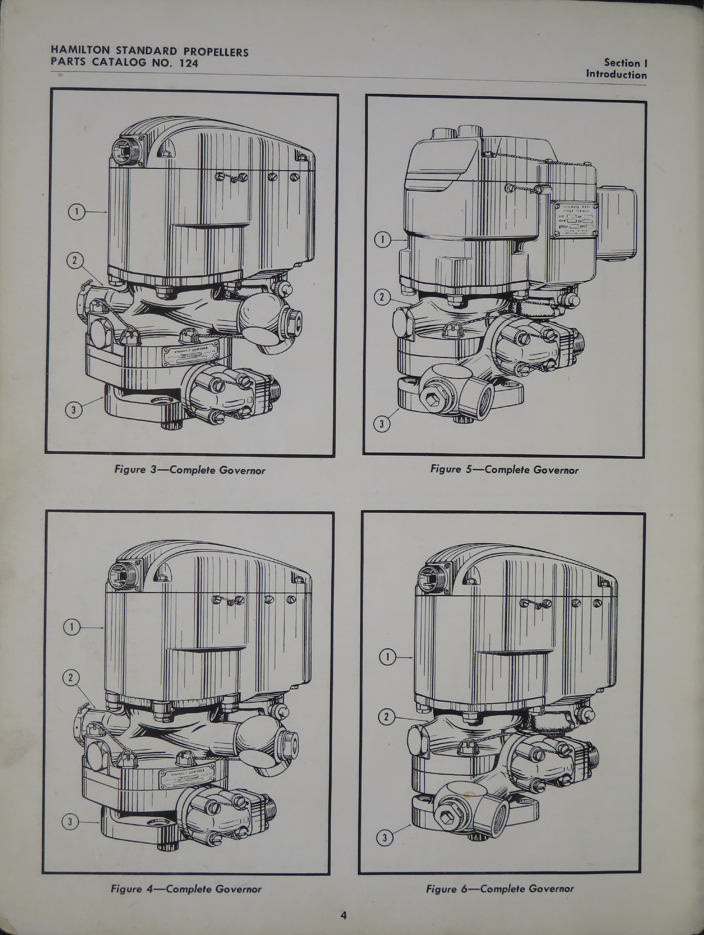 Sample page 8 from AirCorps Library document: Parts Catalog for Hydromatic Propeller Governors