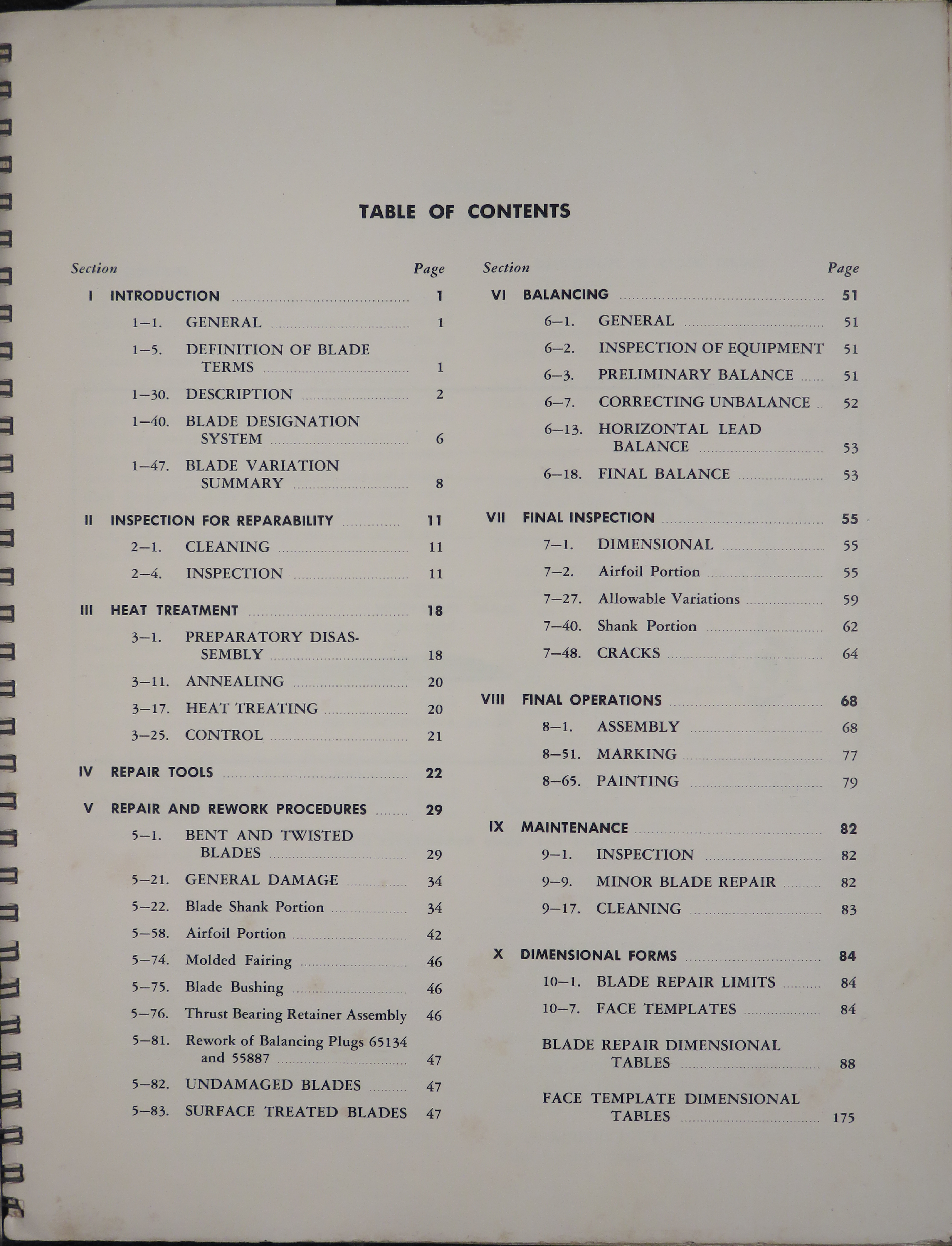 Sample page 5 from AirCorps Library document: Hamilton Standard Blade Repair Manual