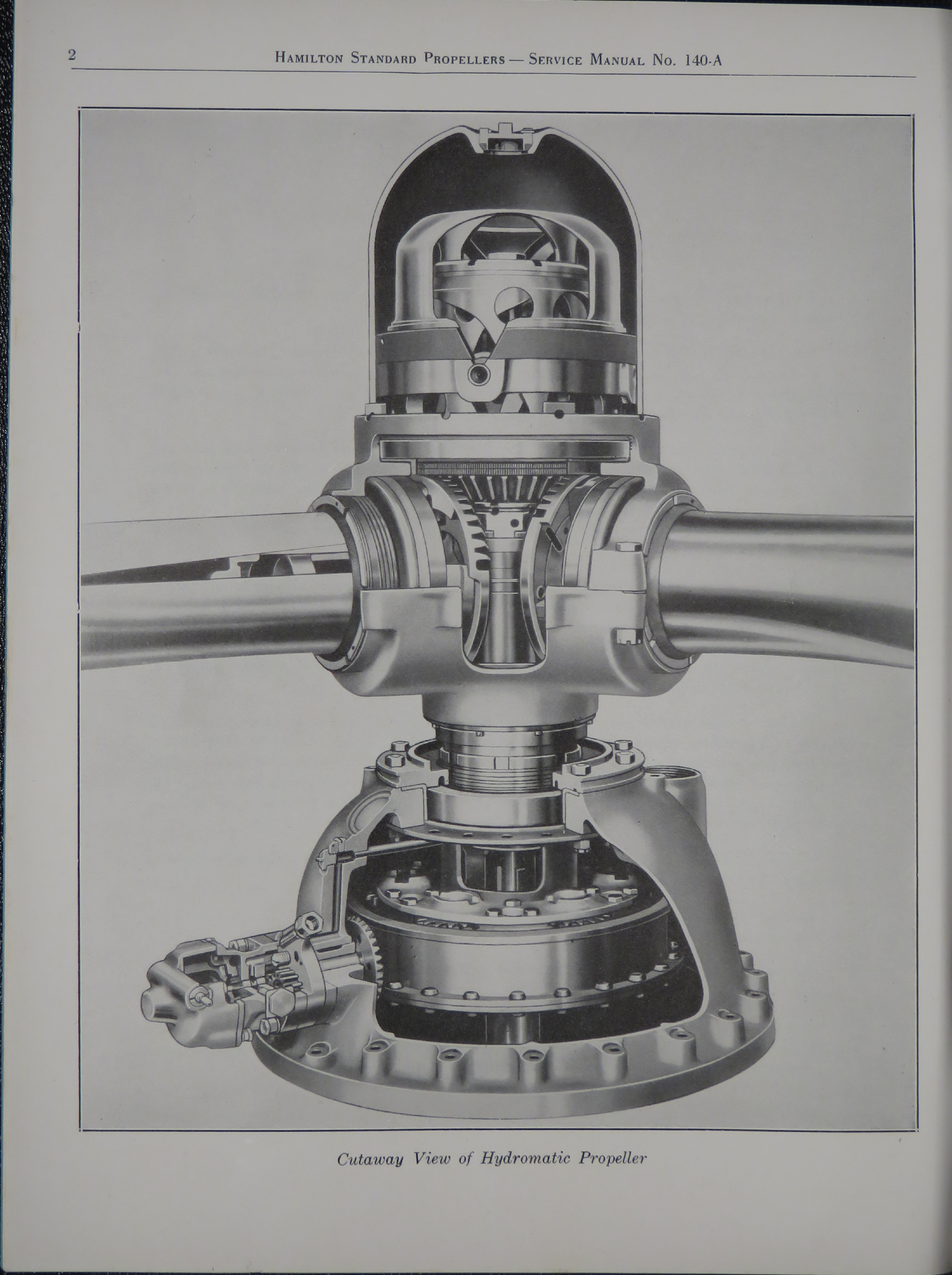 Sample page 10 from AirCorps Library document: Service Manual for Quick-Feathering Hydromatic Propeller Models 23E50-31 and Above with Constant Speed Control