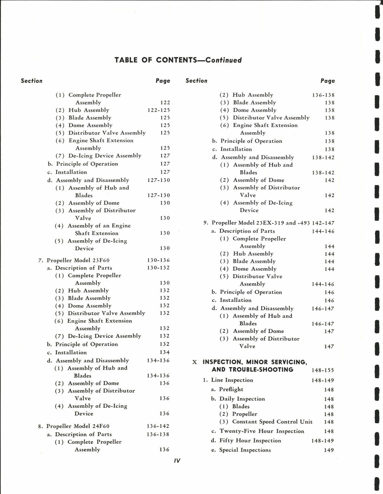 Sample page 8 from AirCorps Library document: Service Manual for Quick-Feathering Hydromatic Propellers