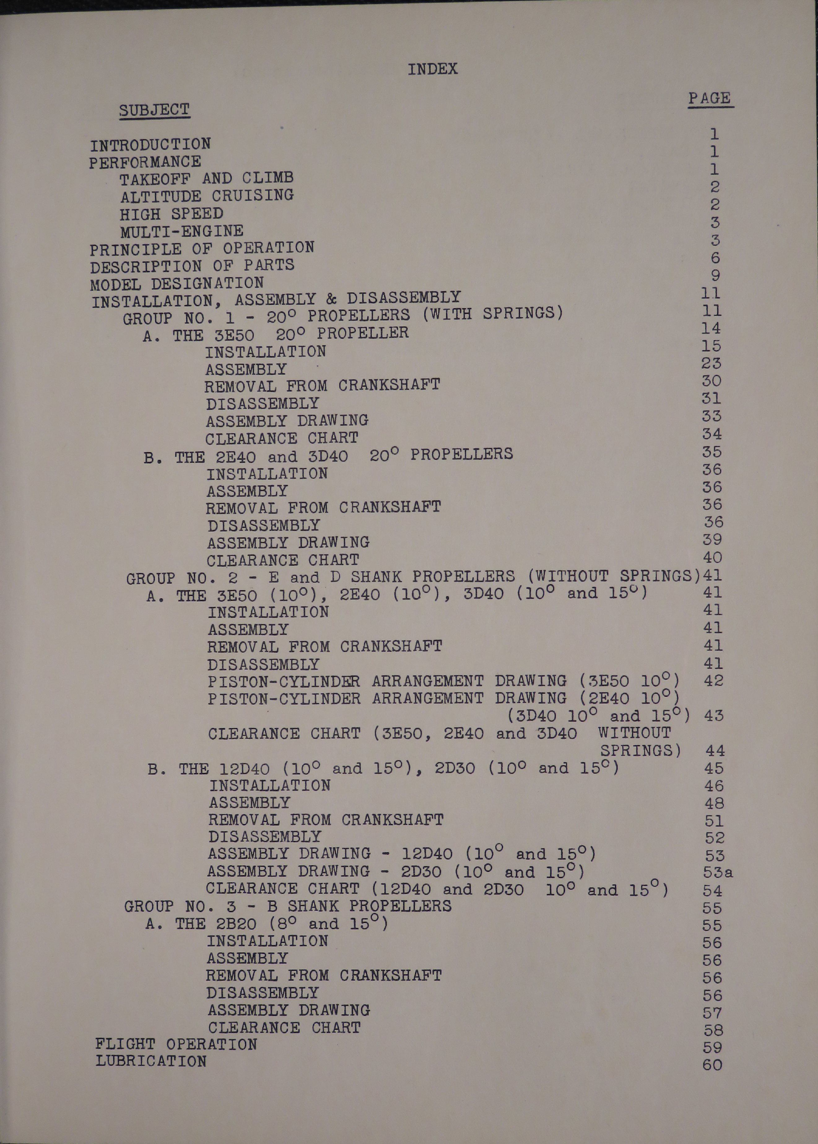 Sample page 5 from AirCorps Library document: Service Manual for Controllable and Constant Speed Hamilton Standard Propellers