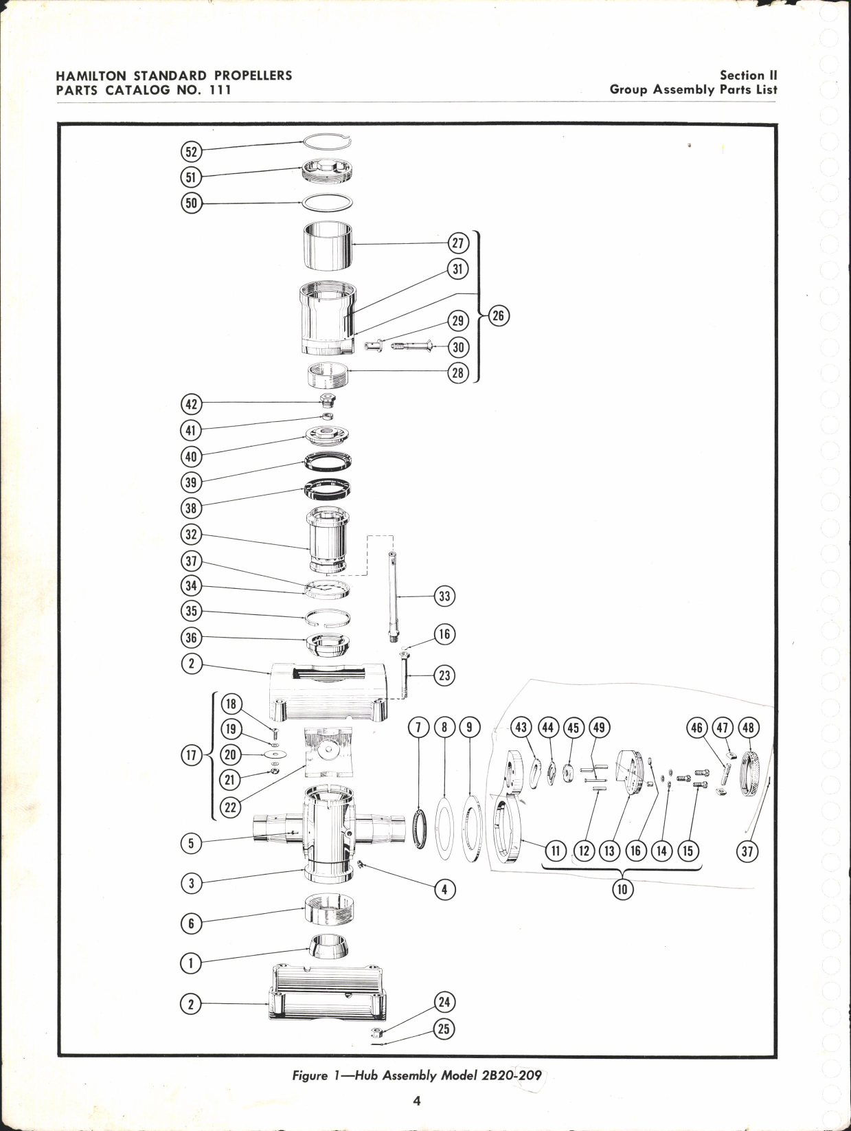 Sample page 8 from AirCorps Library document: Parts Catalog for Counterweight Propellers