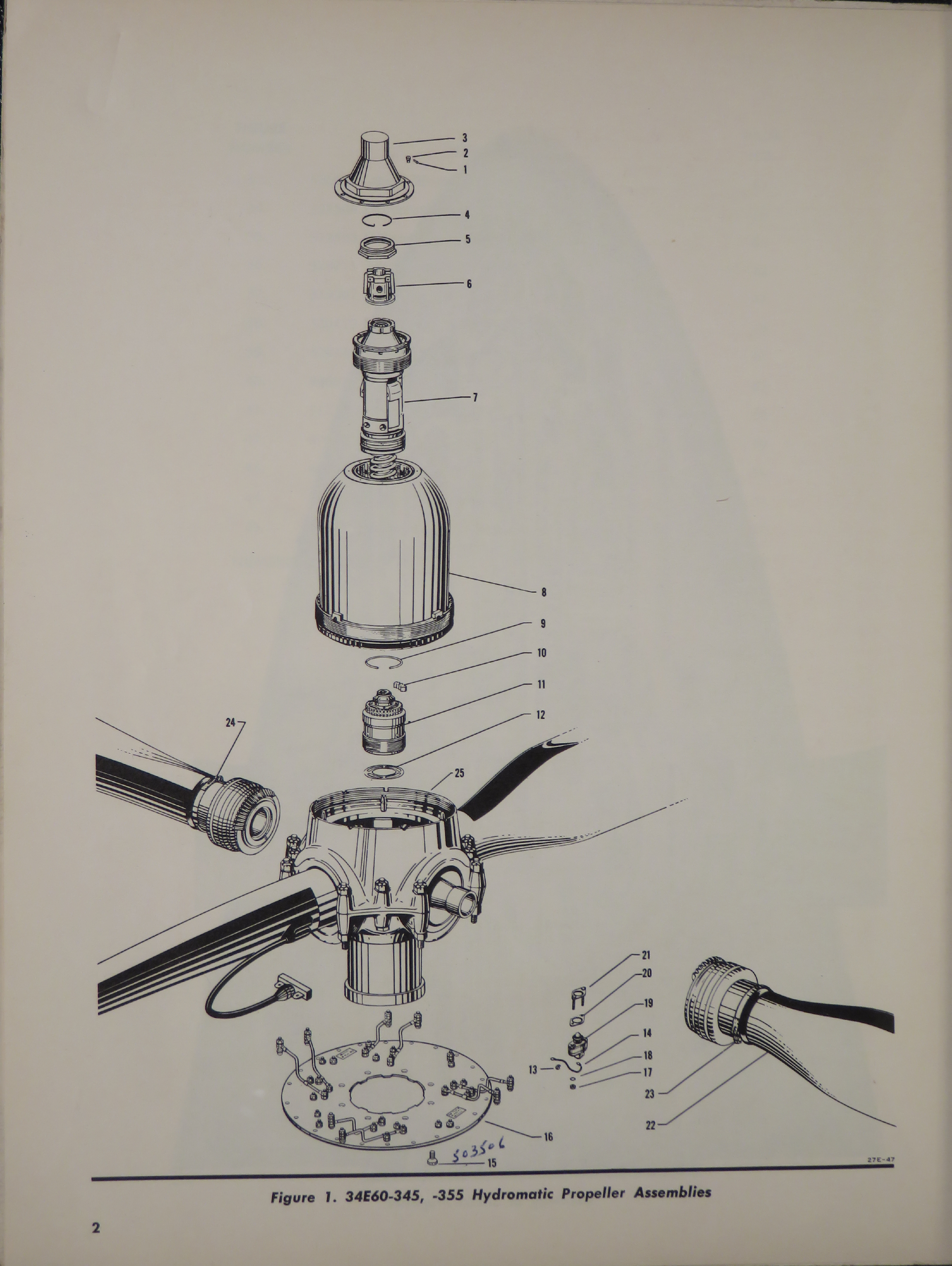 Sample page 8 from AirCorps Library document: Parts Catalog for Hydromatic Propeller Models 34E60 for Douglas DC7-C 