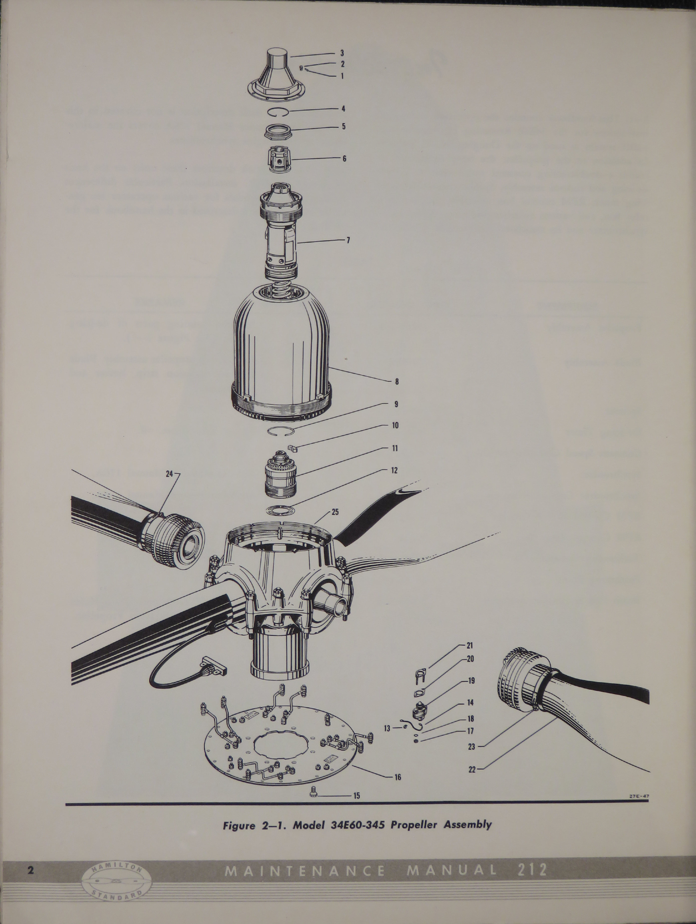 Sample page 8 from AirCorps Library document: Maintenance Manual for Hydromatic Propeller Model 34E60 for Douglas DC-7C 