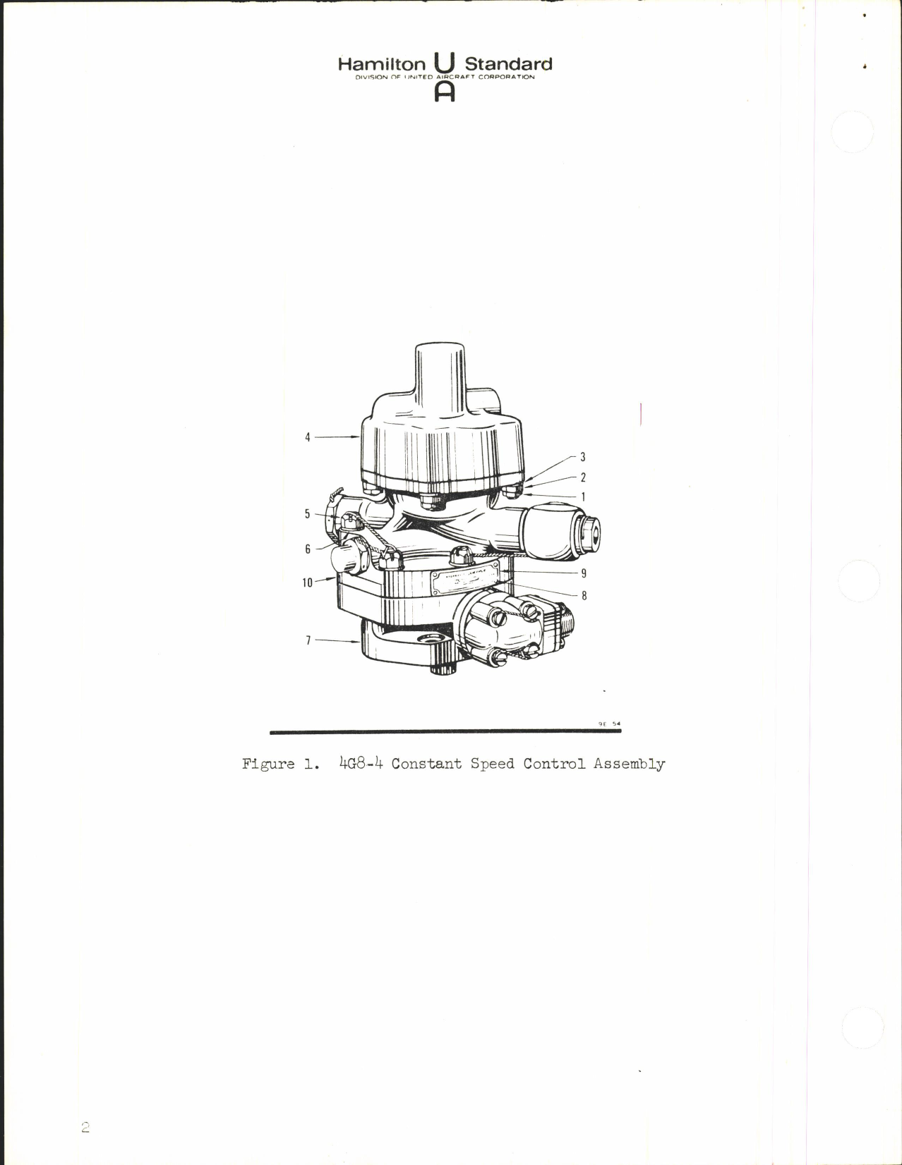 Sample page 4 from AirCorps Library document: Parts Catalog for Model 4G8-4 Control Assembly