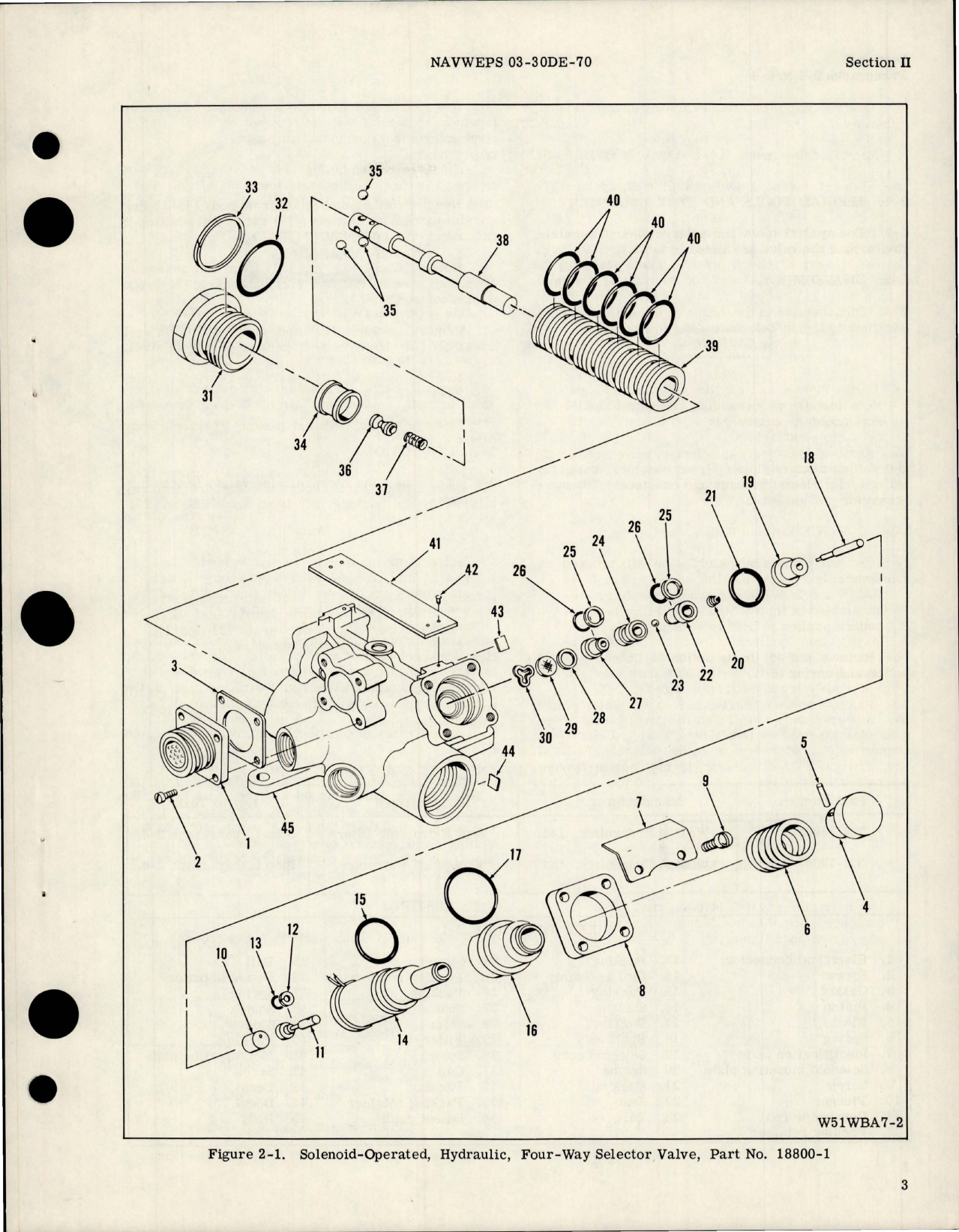 Sample page 7 from AirCorps Library document: Overhaul Instructions for Solenoid Operated, Hydraulic Four Way Selector Valve - Part 18800-1 