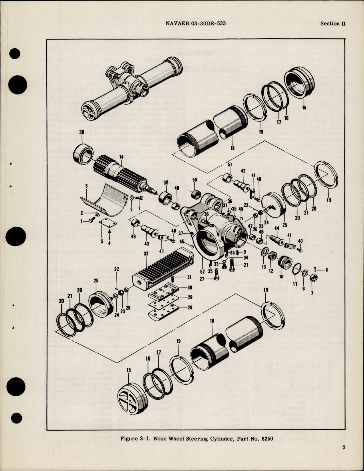 Sample page 5 from AirCorps Library document: Overhaul Instructions for Nose Wheel Steering Cylinders - Parts 6250, 6250-2, 7160, 7160-2, 10150, 10260