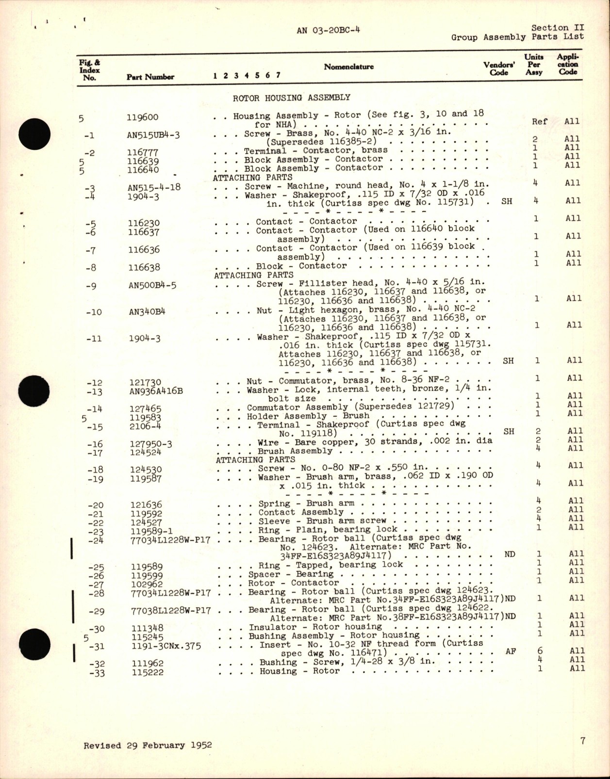 Sample page 5 from AirCorps Library document: Parts Catalog for Electric Propeller Control System