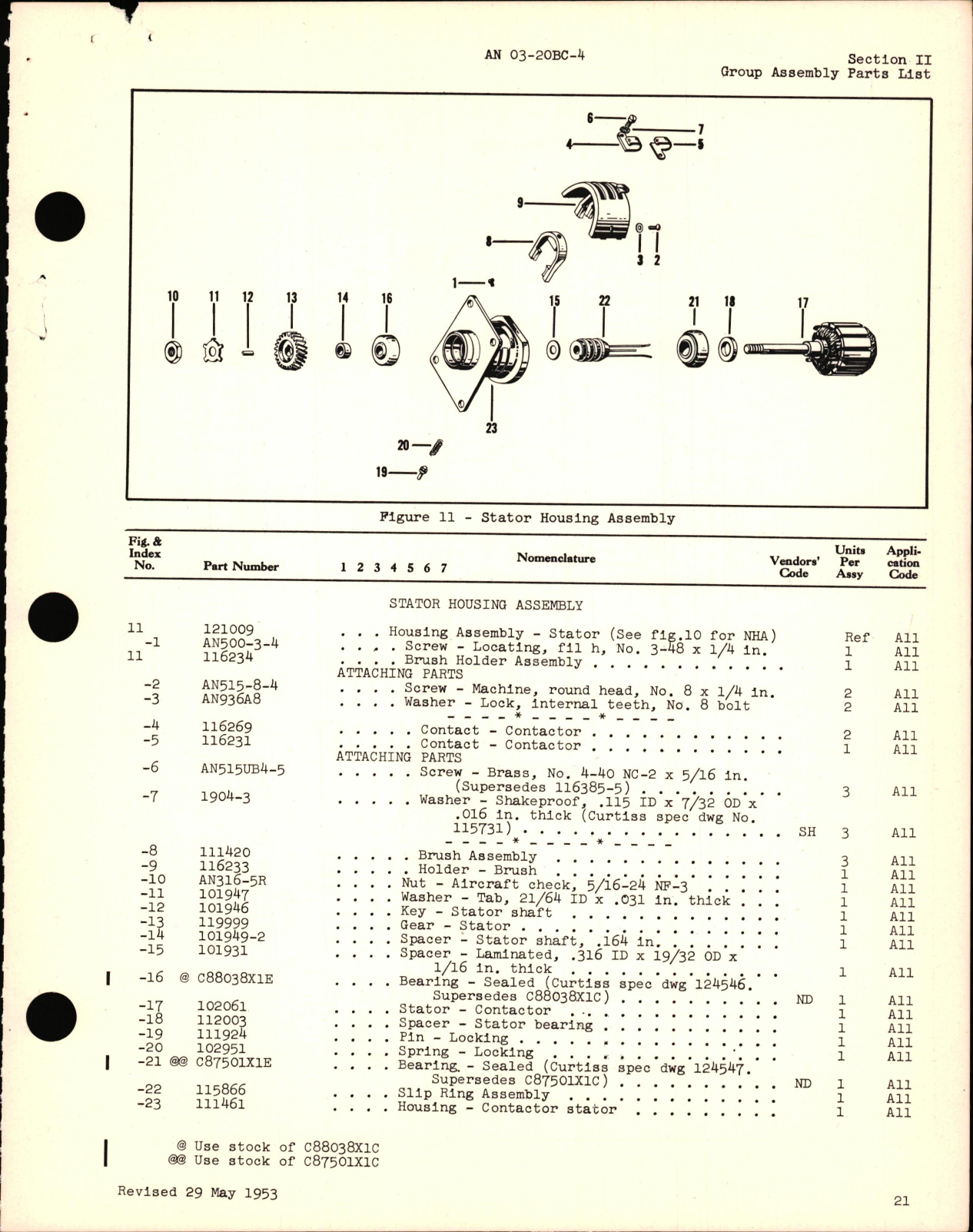 Sample page 5 from AirCorps Library document: Parts Catalog for Electric Propeller Control System