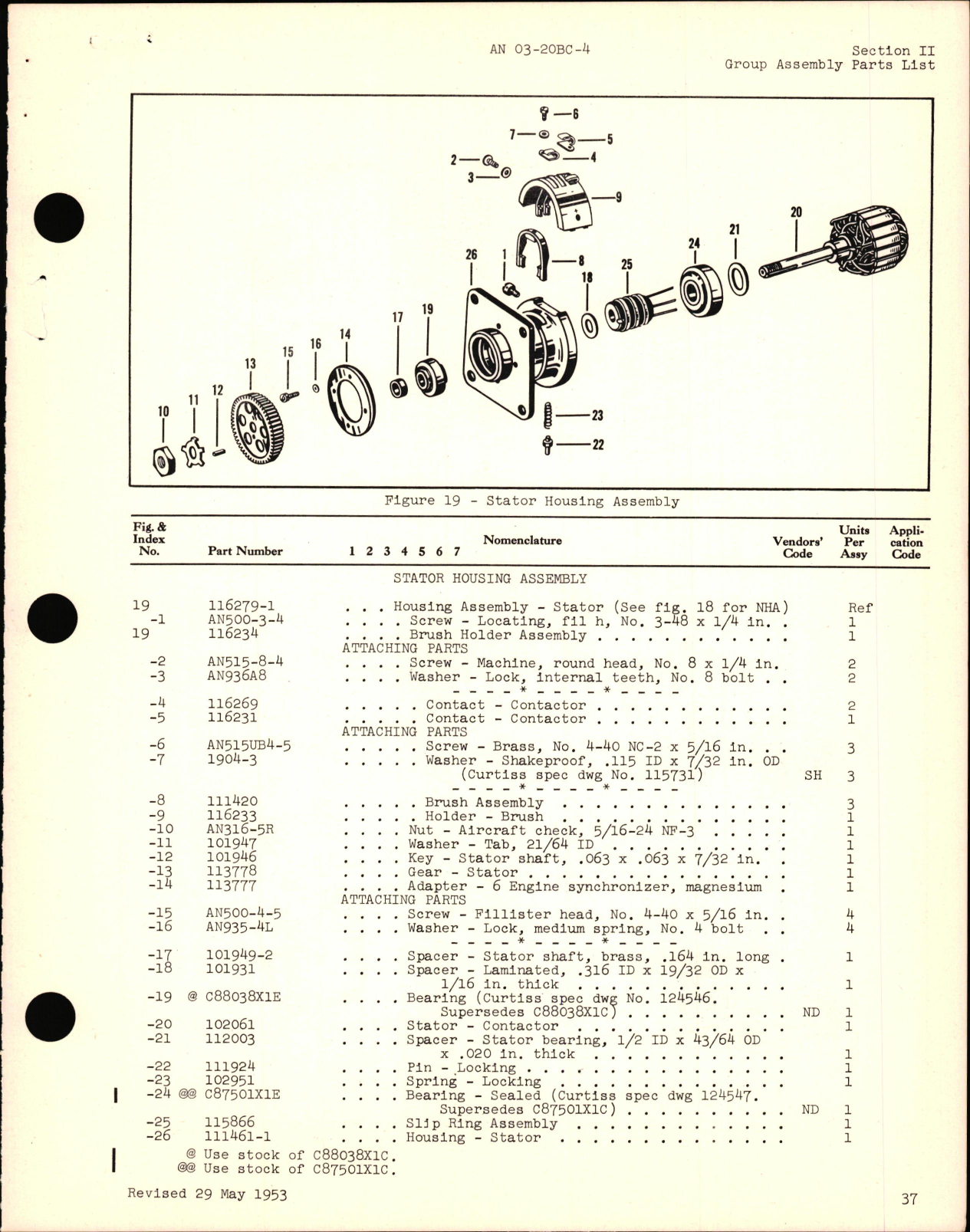 Sample page 9 from AirCorps Library document: Parts Catalog for Electric Propeller Control System