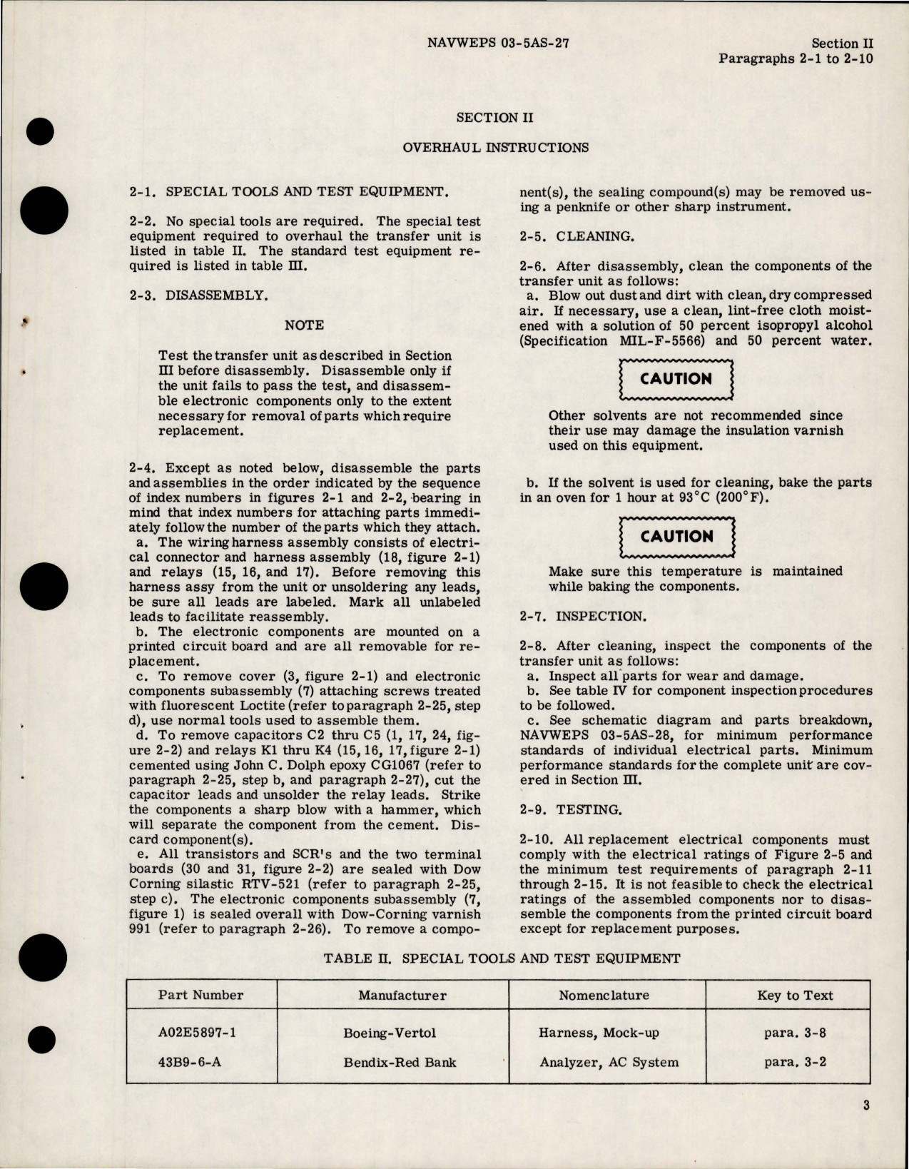 Sample page 7 from AirCorps Library document: Overhaul Instructions for Transfer Unit - Part 34B74-2-A 