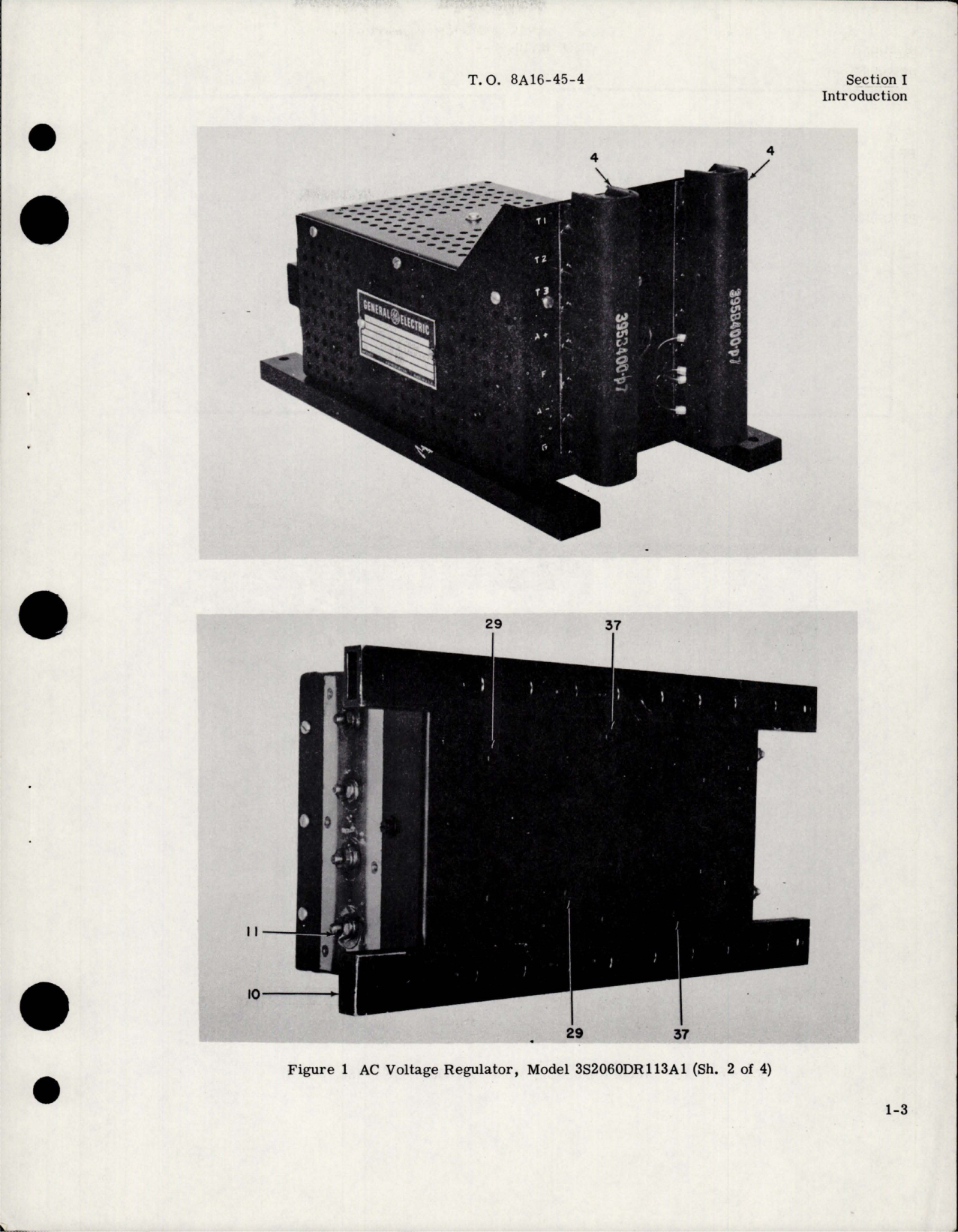 Sample page 5 from AirCorps Library document: Illustrated Parts Breakdown for AC Voltage Regulator - Model 3S2060DR113A1